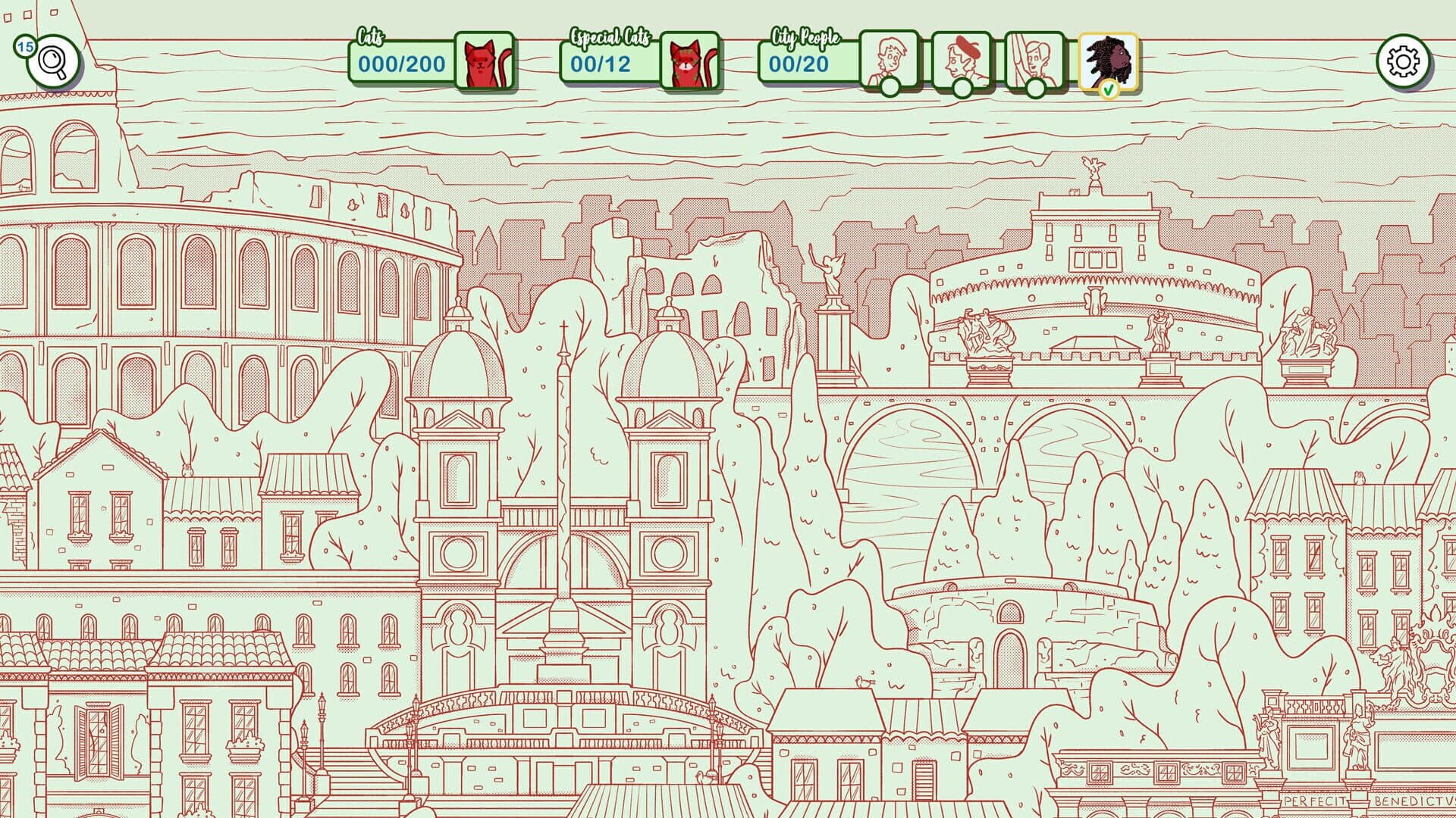 Hidden Cats in Rome screenshot 0