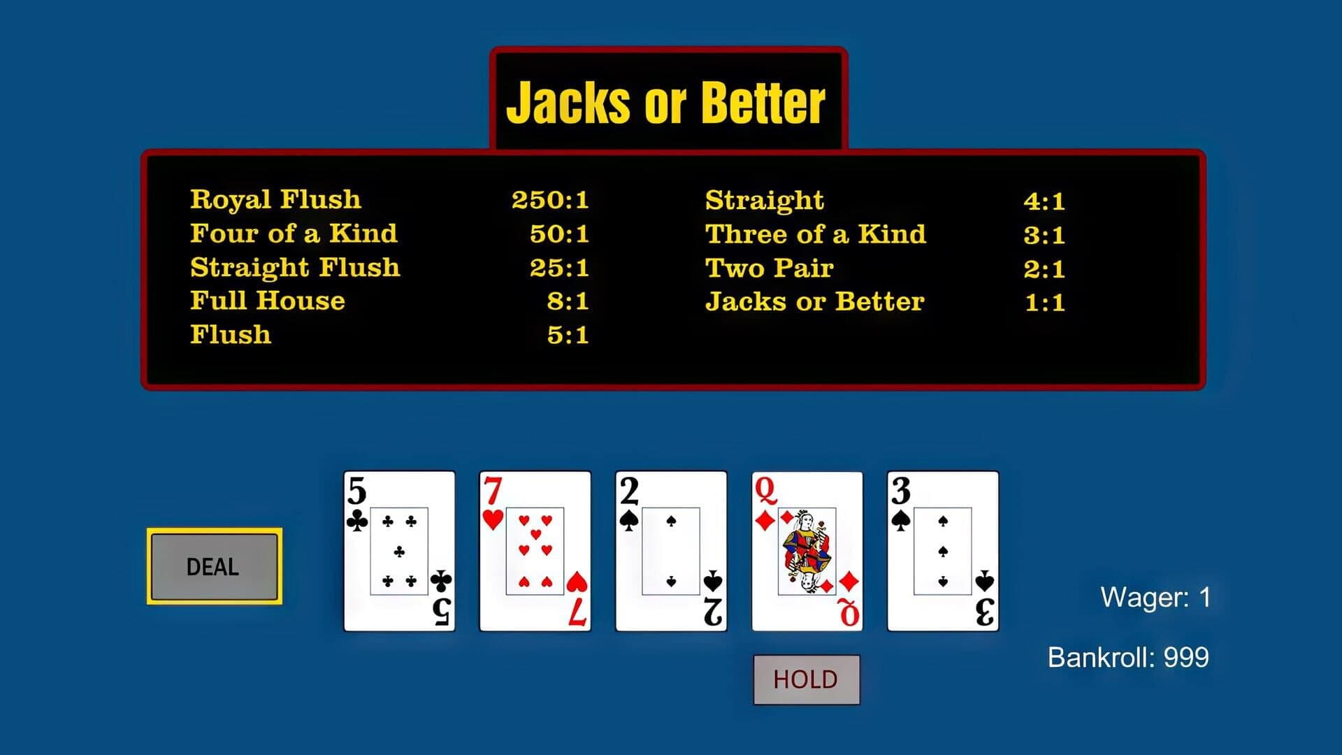 اسکرین‌شات Video Poker - 4