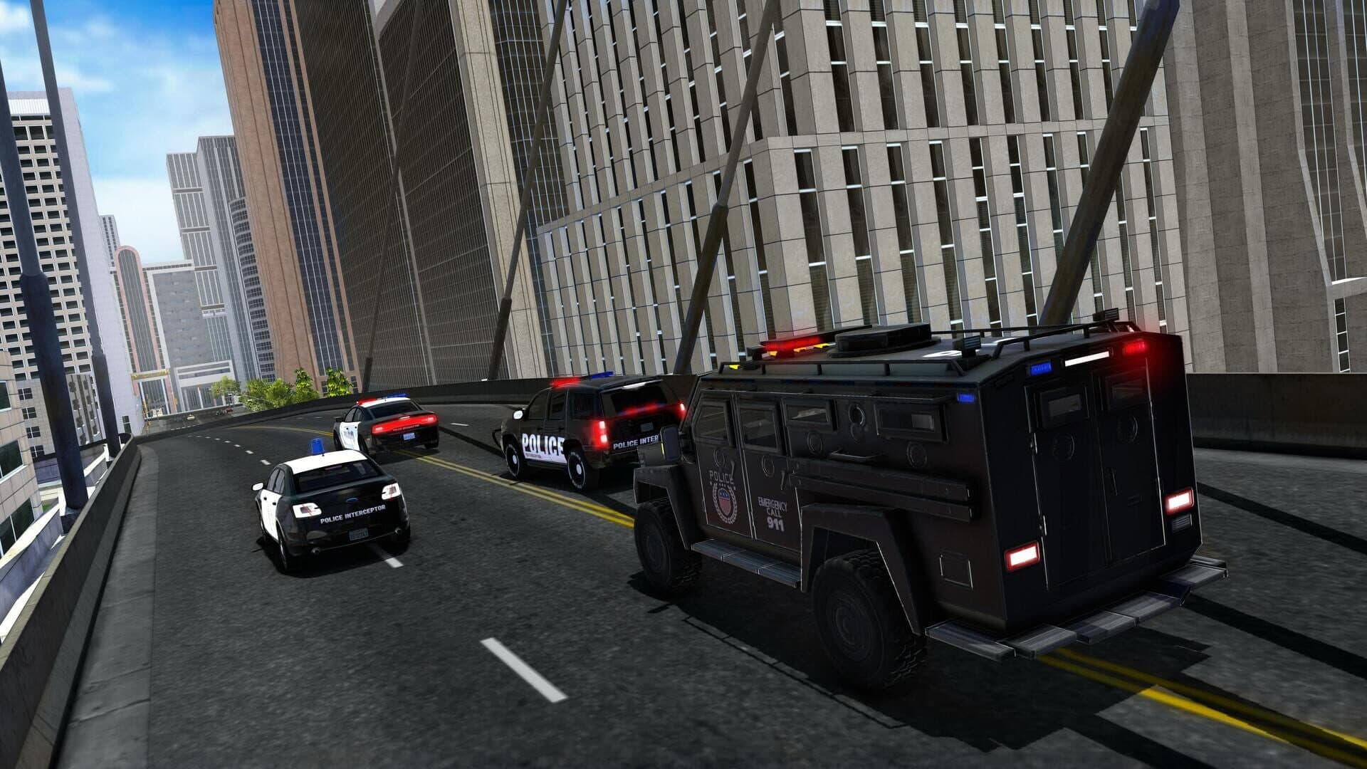 اسکرین‌شات City Police Simulator: Cop Car Games & Shooter - 4