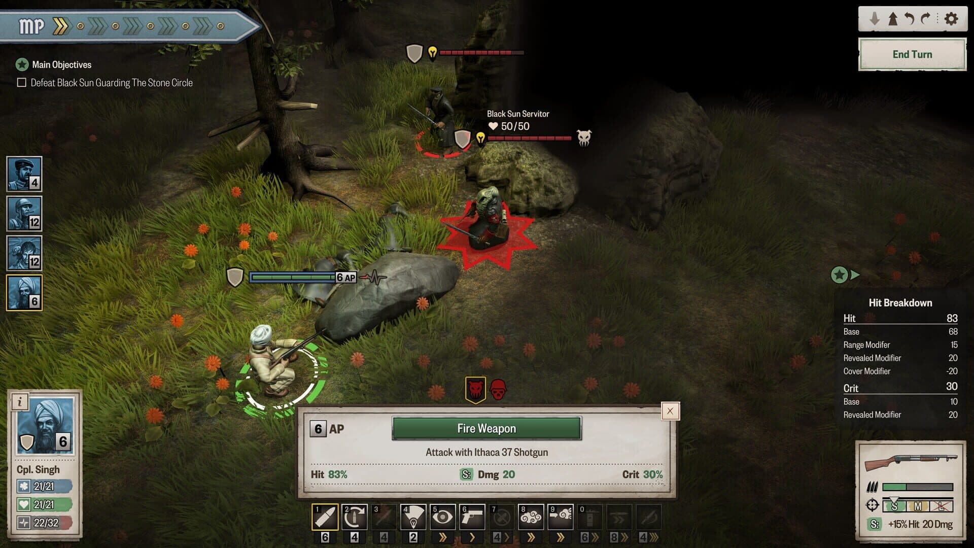 اسکرین‌شات Achtung! Cthulhu Tactics - 8