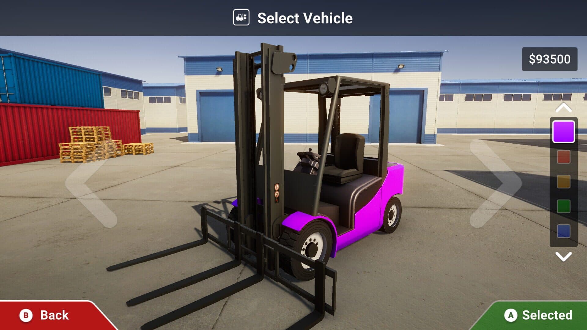 Forklift Simulator 2023 screenshot 0