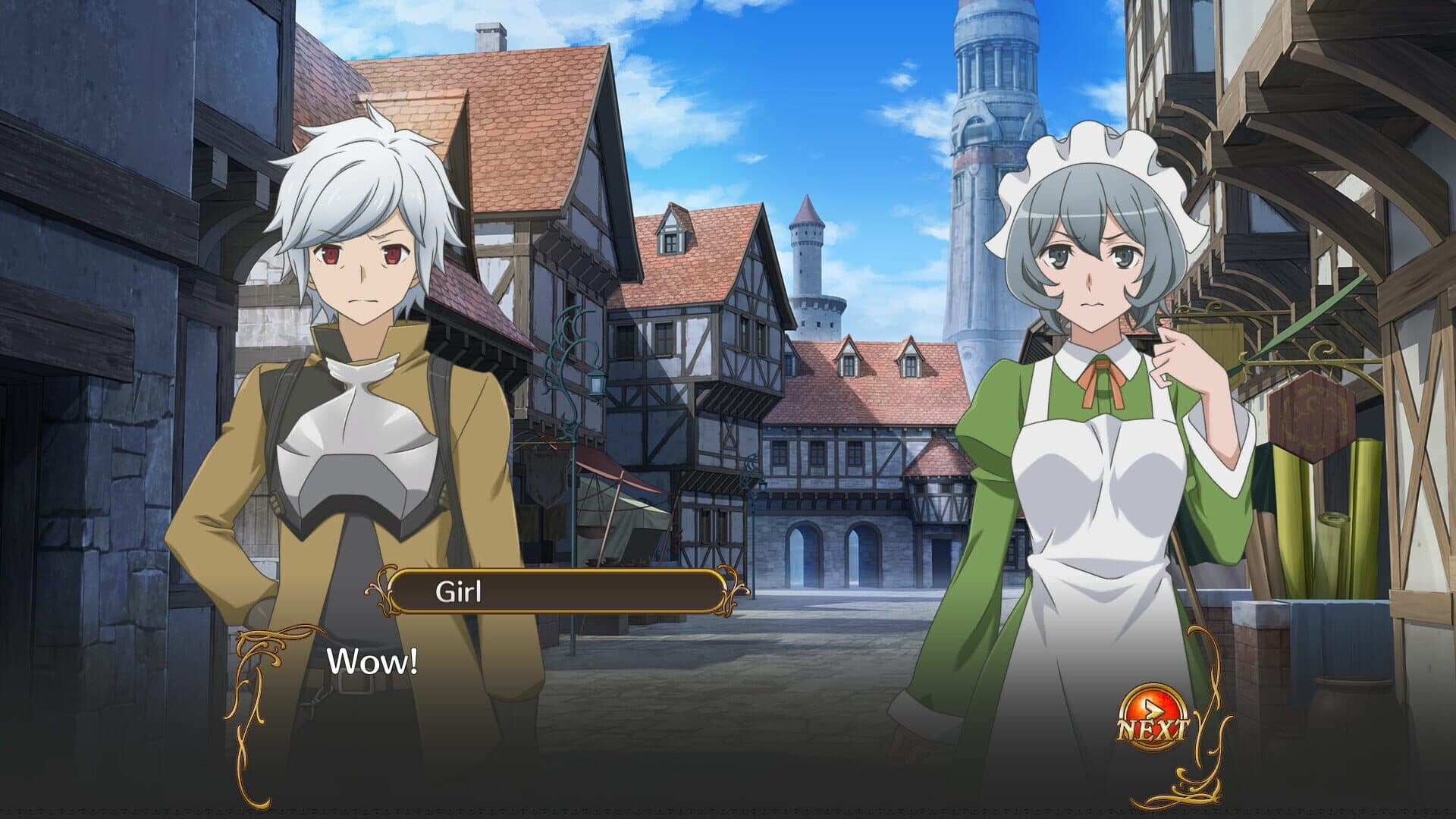 Is It Wrong to Try to Pick Up Girls in a Dungeon? Infinite Combate screenshot 0
