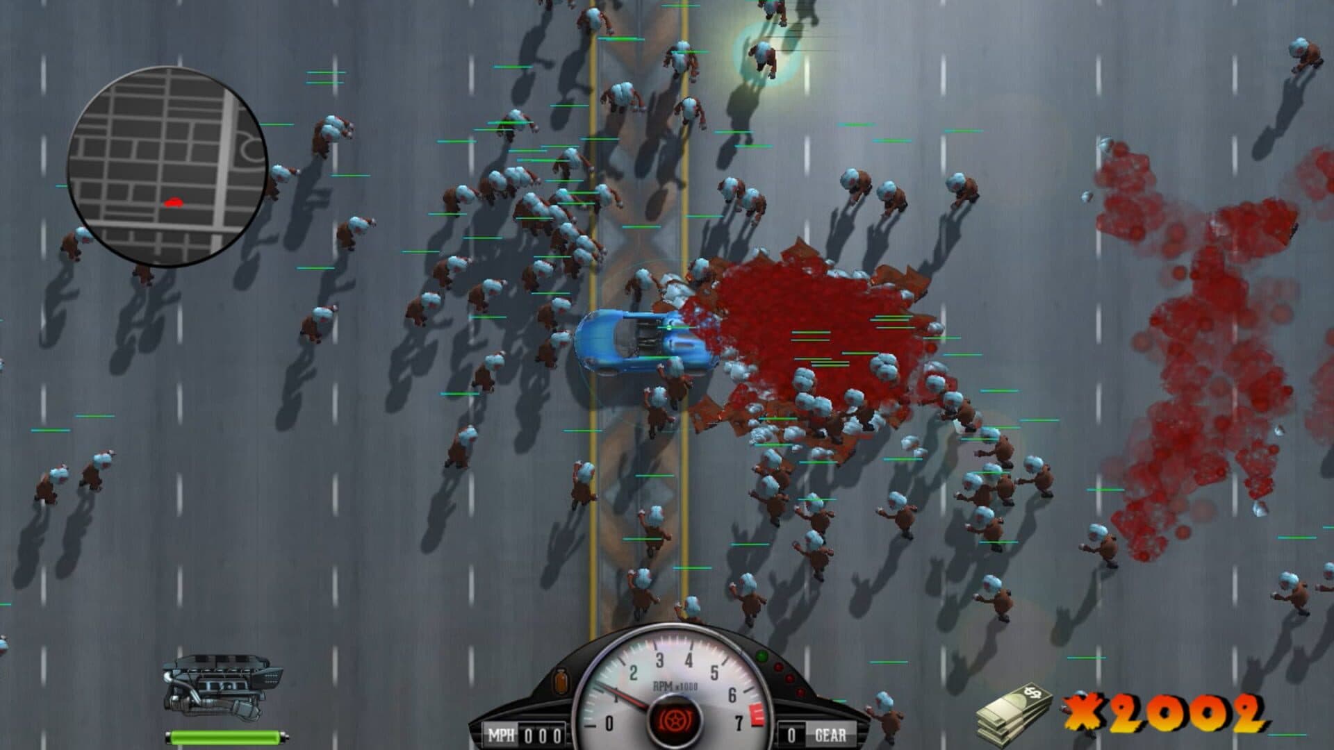 اسکرین‌شات Slice Zombies for Kinect - 5