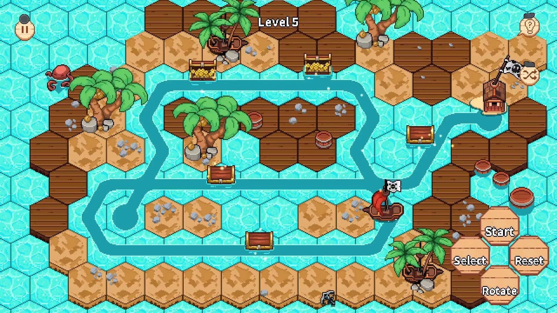 اسکرین‌شات Pirate Trails - 3