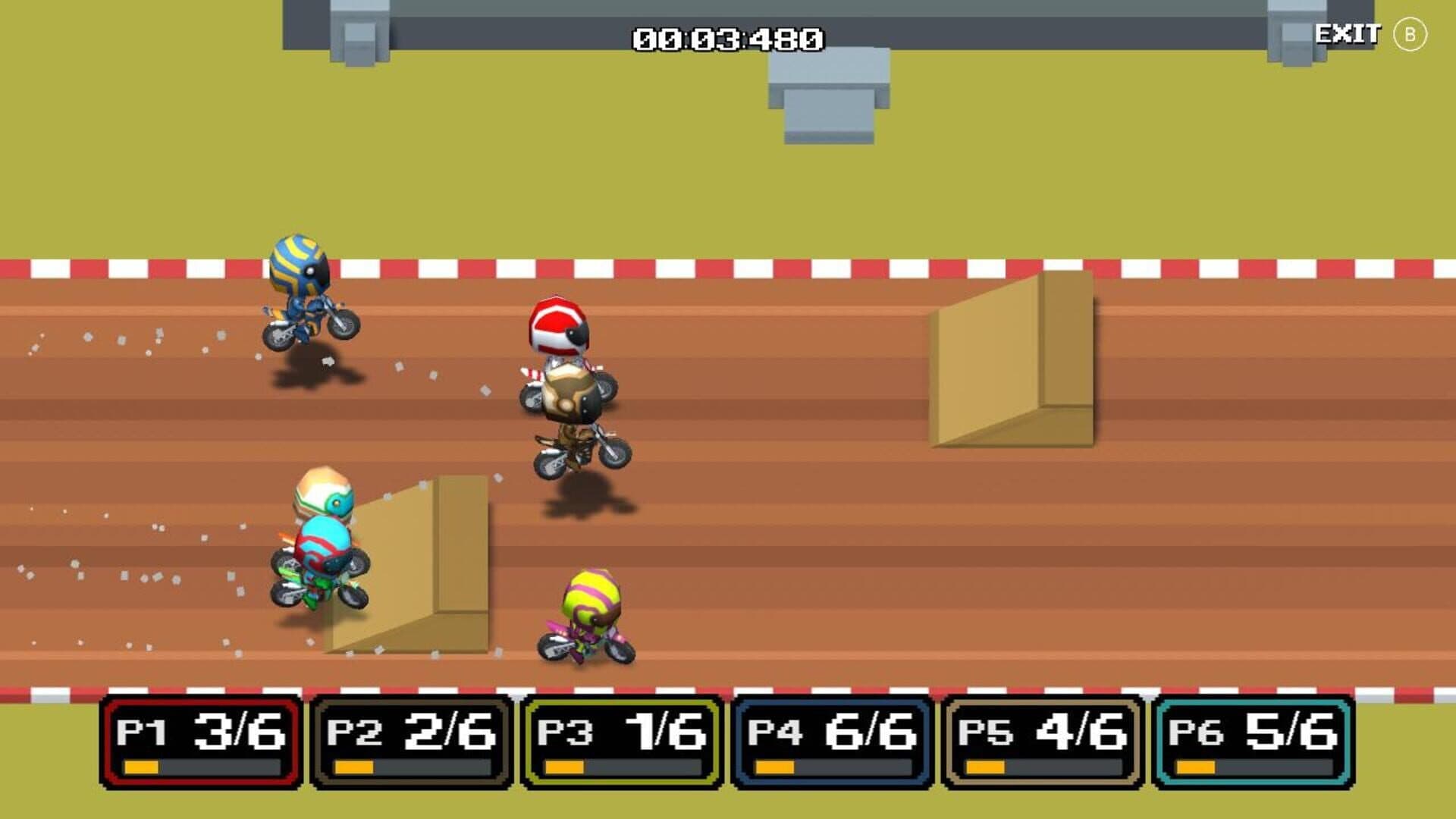 اسکرین‌شات Dirt Bike Retro - 5