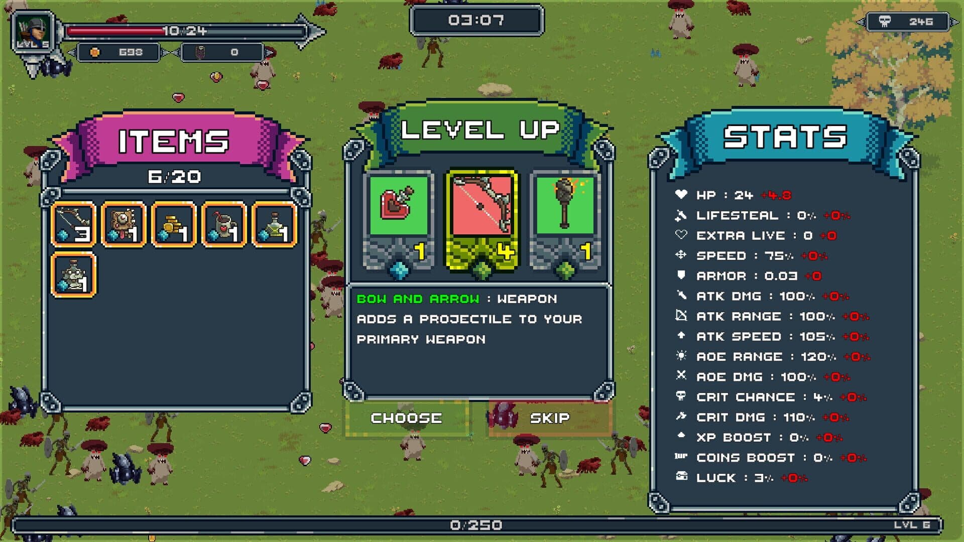 اسکرین‌شات Hack and Shoot Heroes - 1