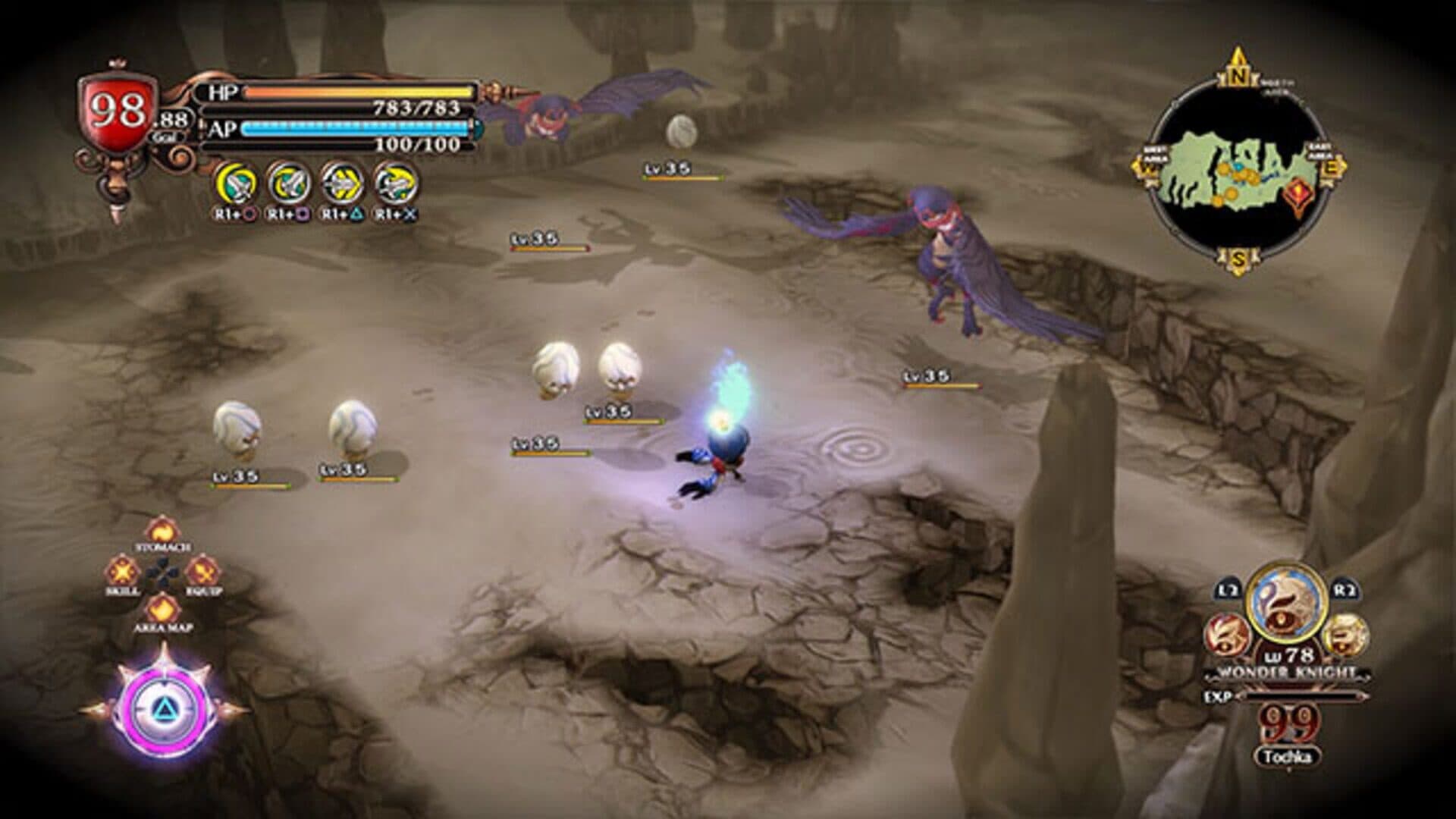 اسکرین‌شات The Witch and the Hundred Knight 2 - 3