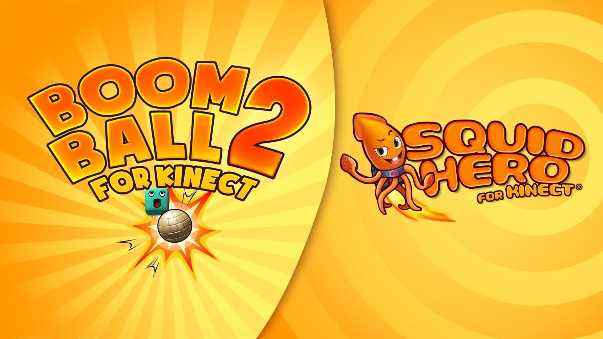 Kinect Bundle: Boom Ball 2 + Squid Hero