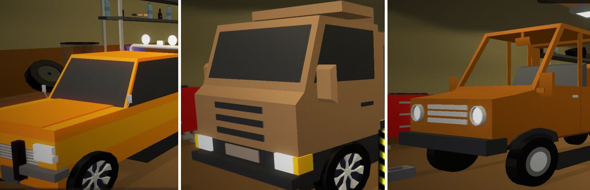 Cargo Transportation: Low Poly