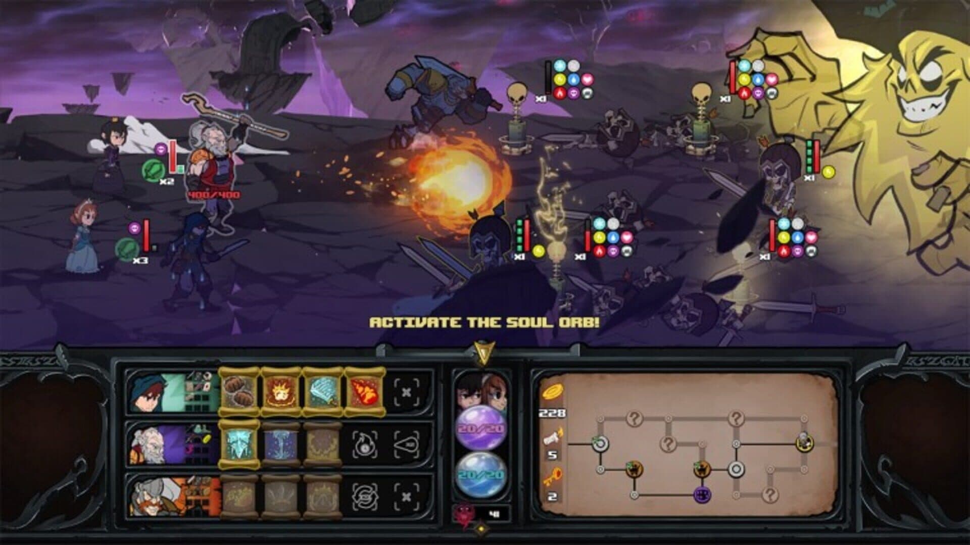 Has-Been Heroes screenshot 2