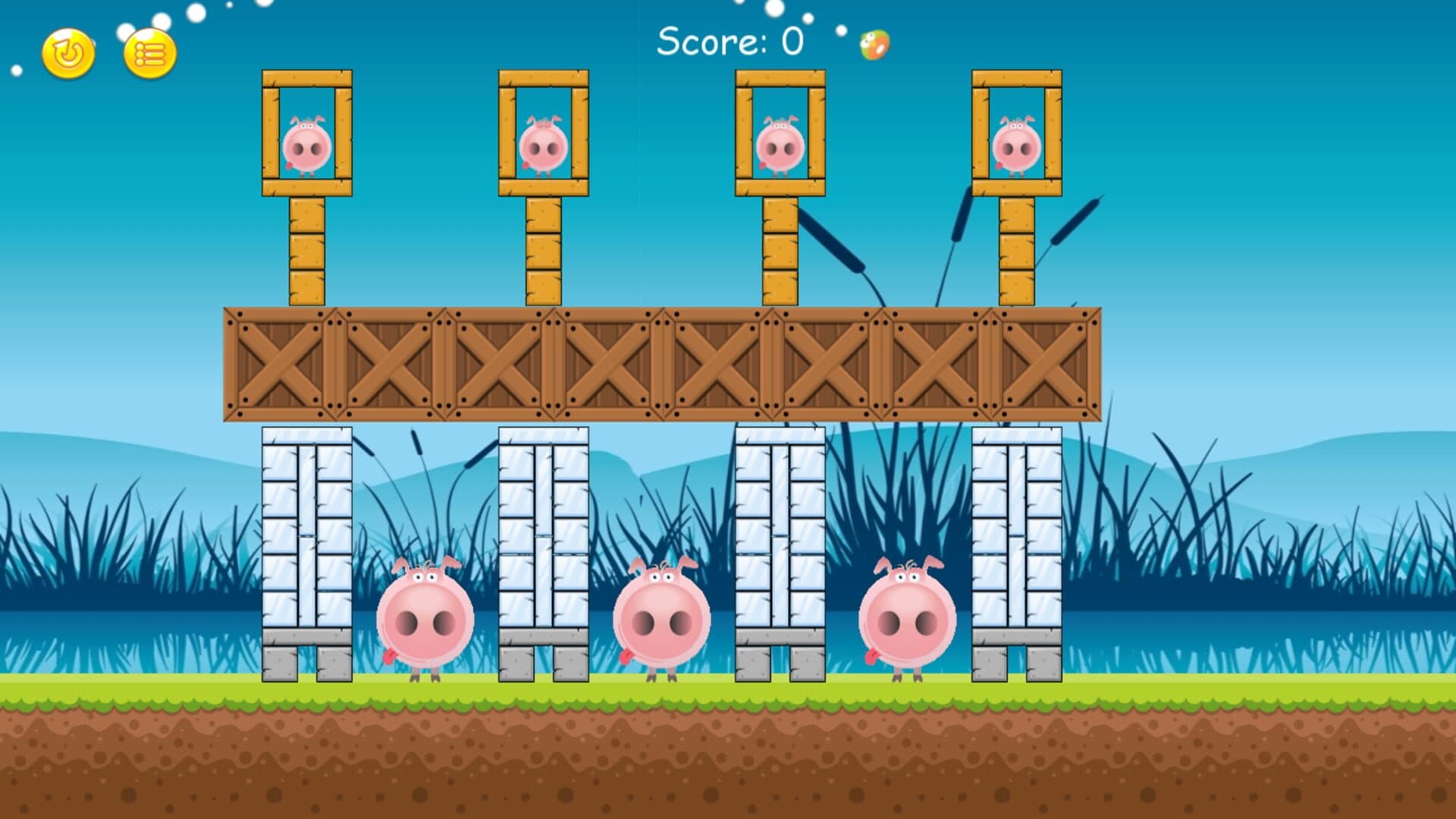 اسکرین‌شات Cheeky Chickens - 1