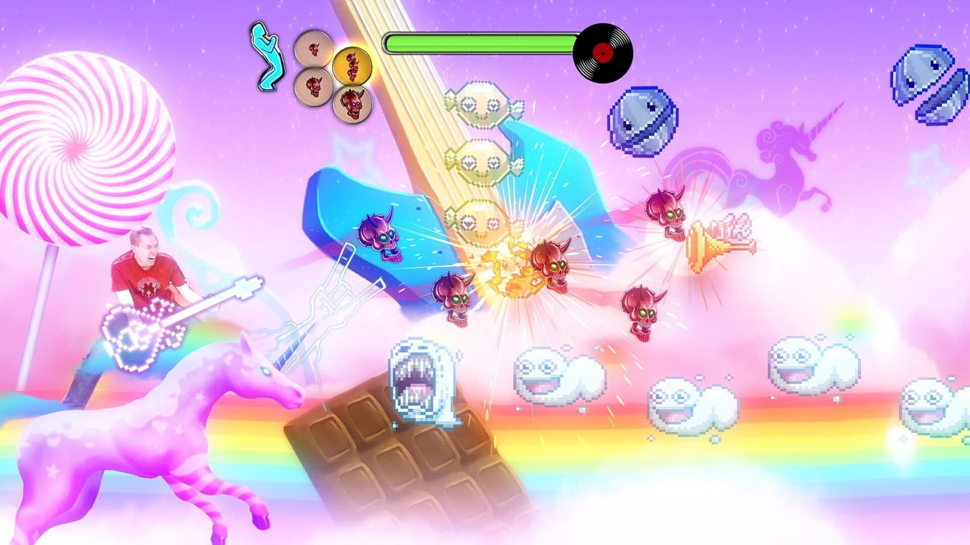اسکرین‌شات Air Guitar Warrior for Kinect - 7