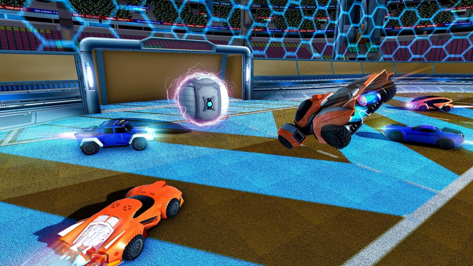 اسکرین‌شات Rocket Car: Ultimate Ball League Machines - 7
