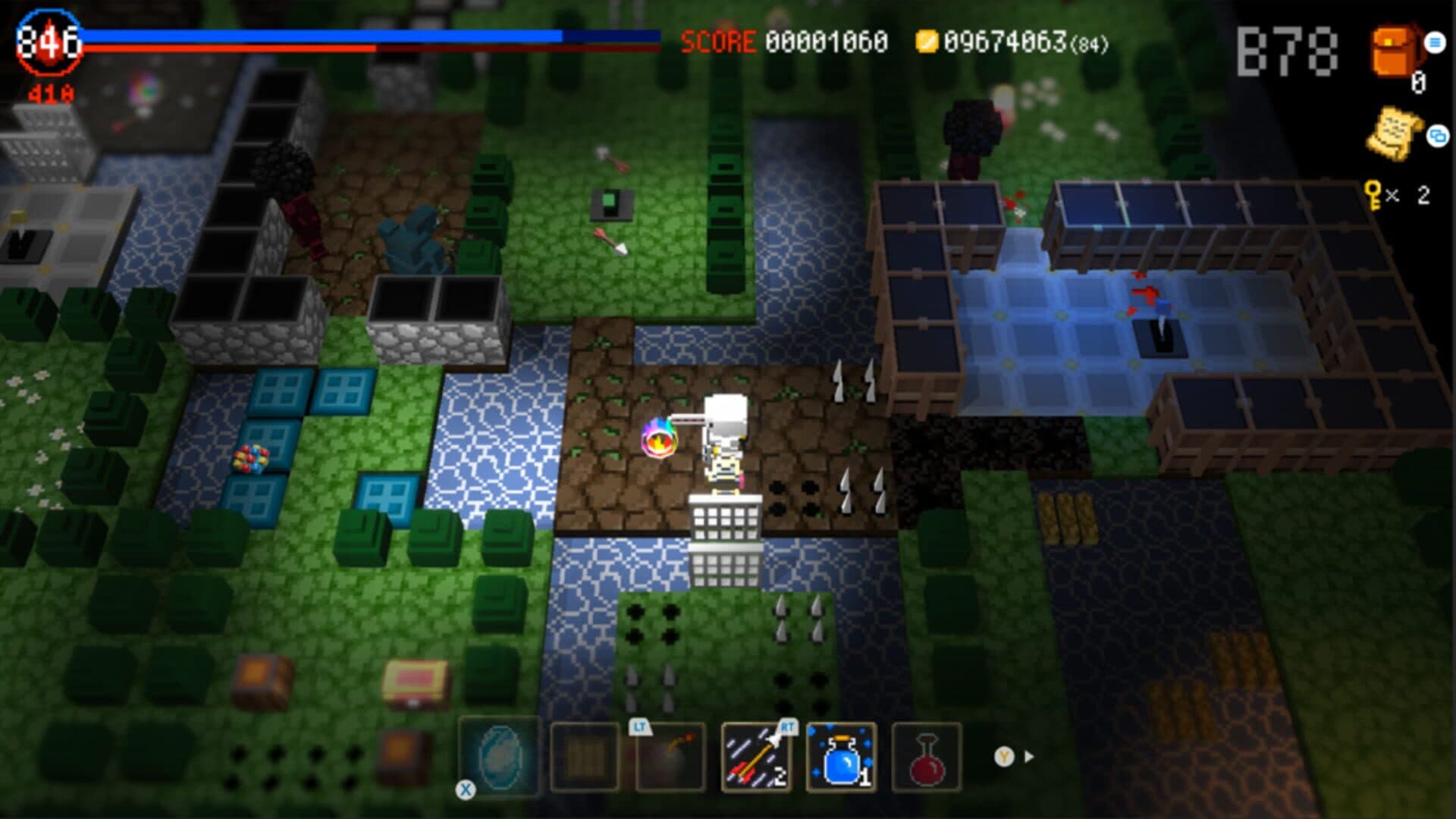 Dungeon and Gravestone screenshot 2