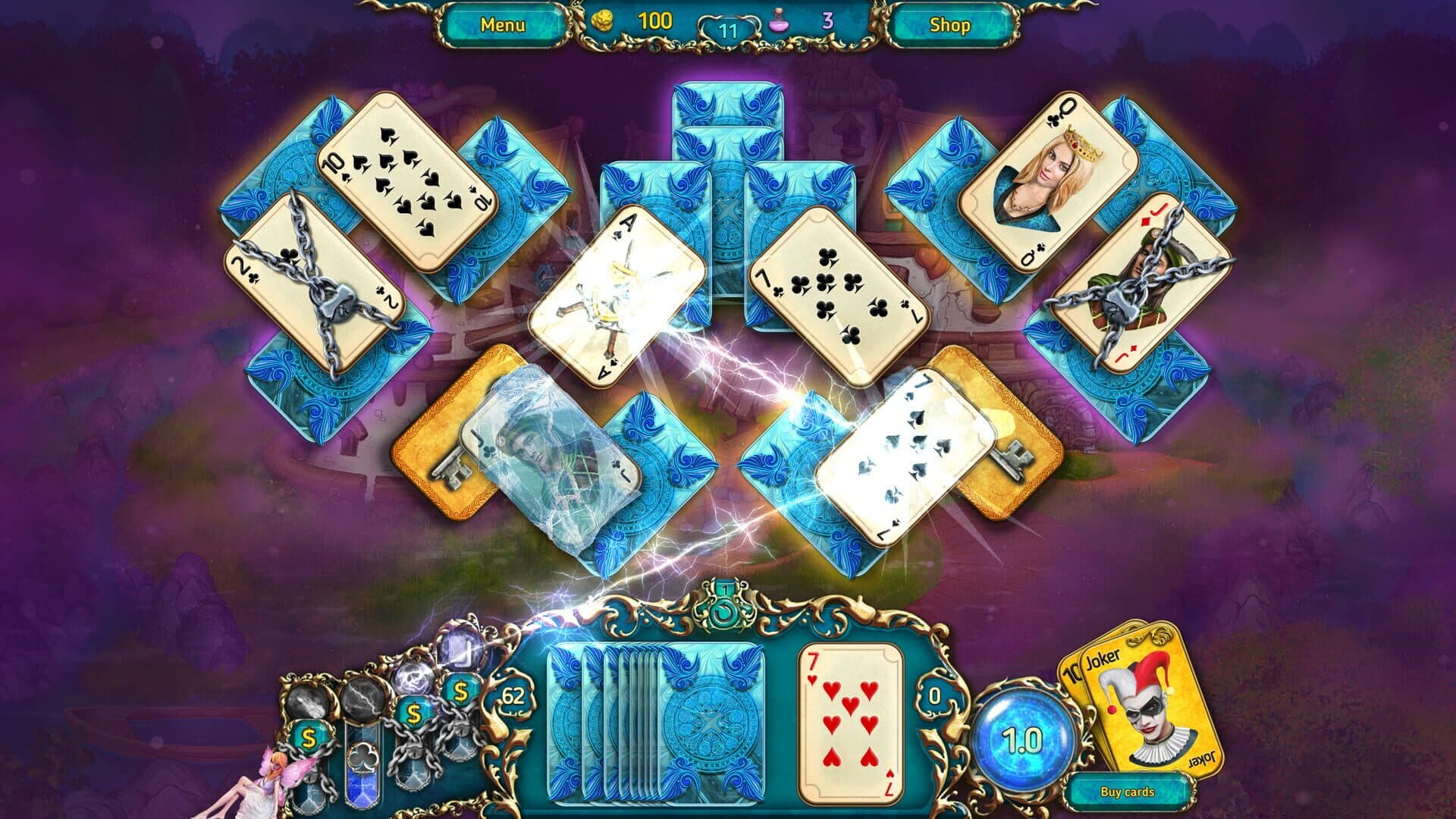 اسکرین‌شات Dreamland Solitaire: Dark Prophecy - 6