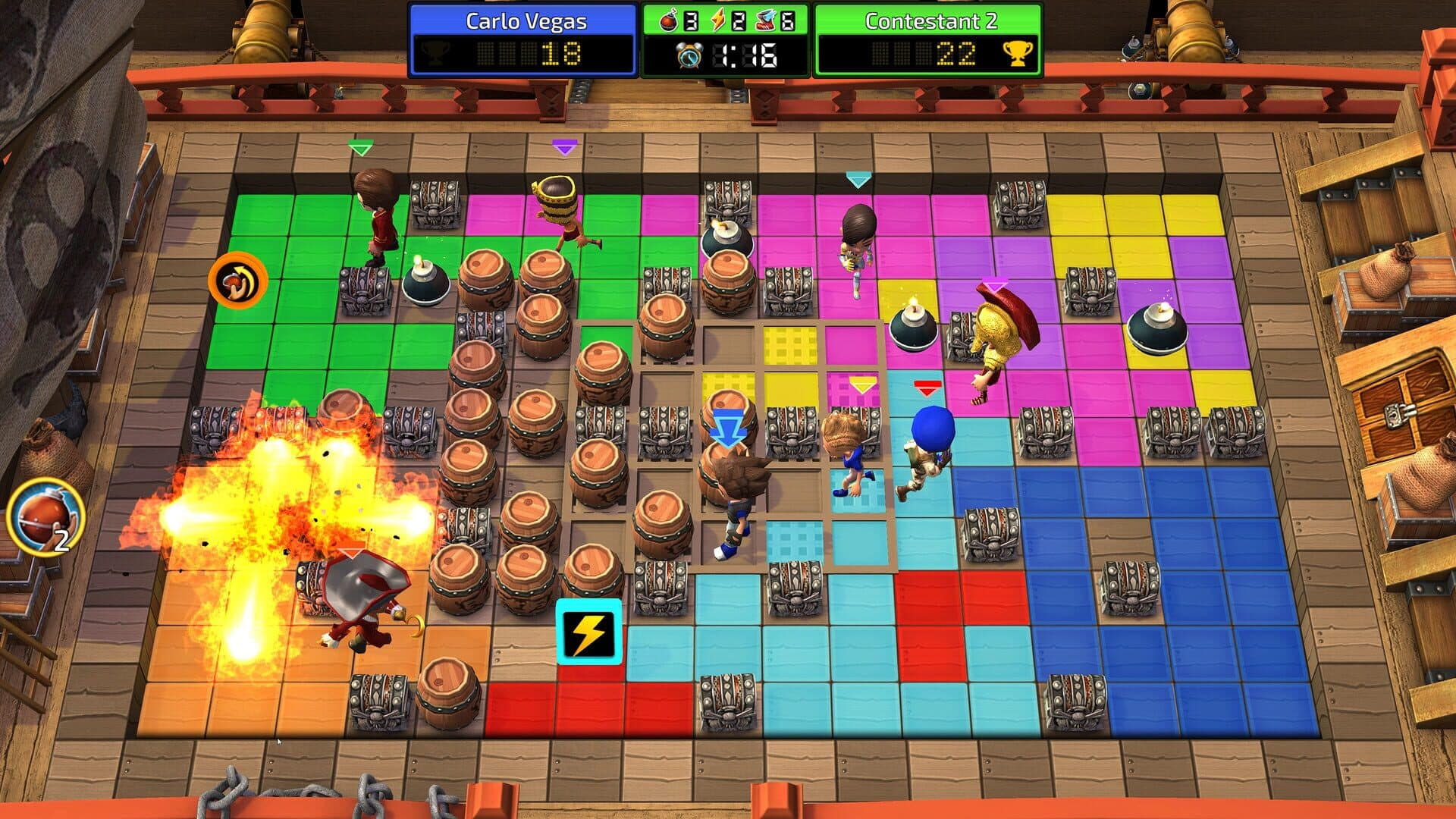 اسکرین‌شات Blast Zone! Tournament - 1