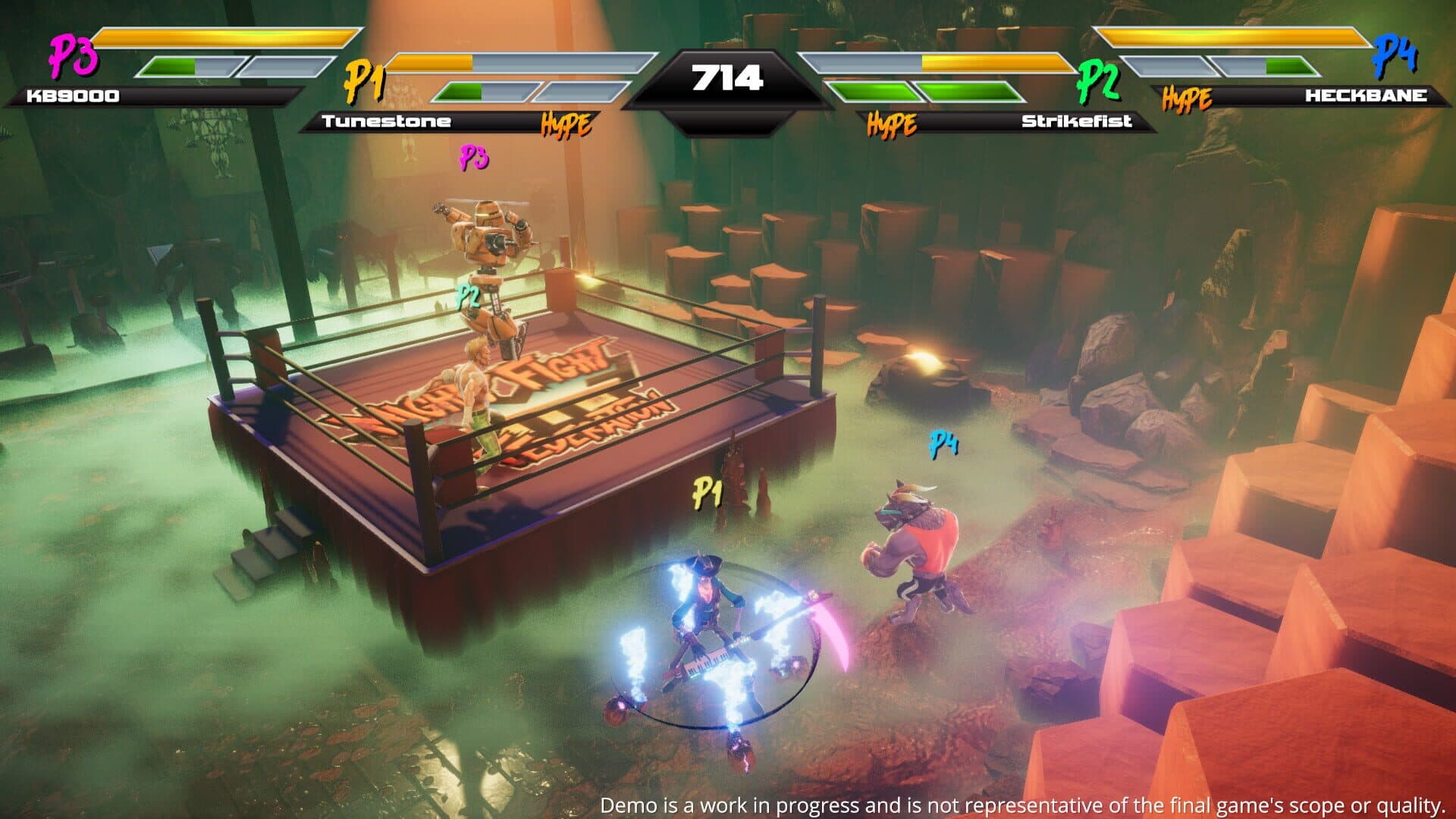اسکرین‌شات Mighty Fight Federation - 3
