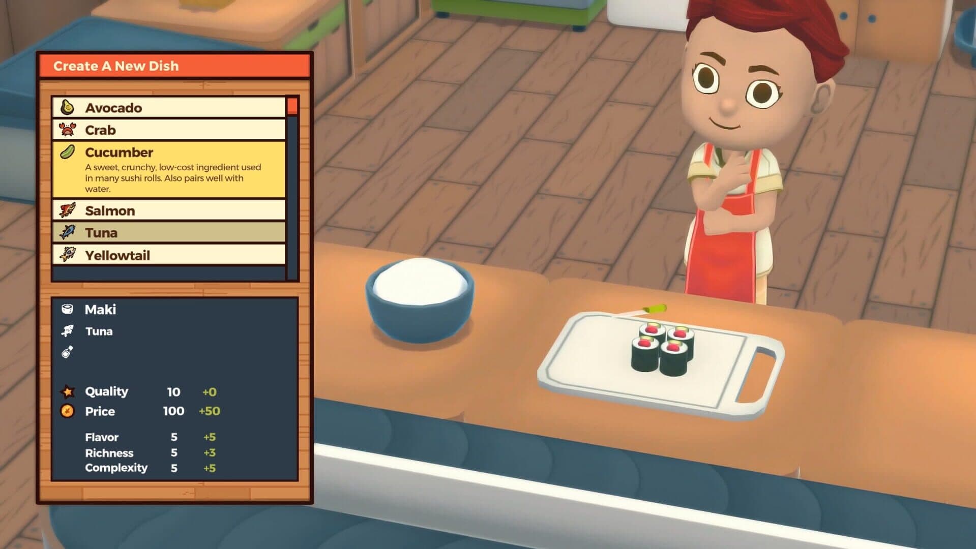 Rolling Hills: Make Sushi, Make Friends screenshot 0