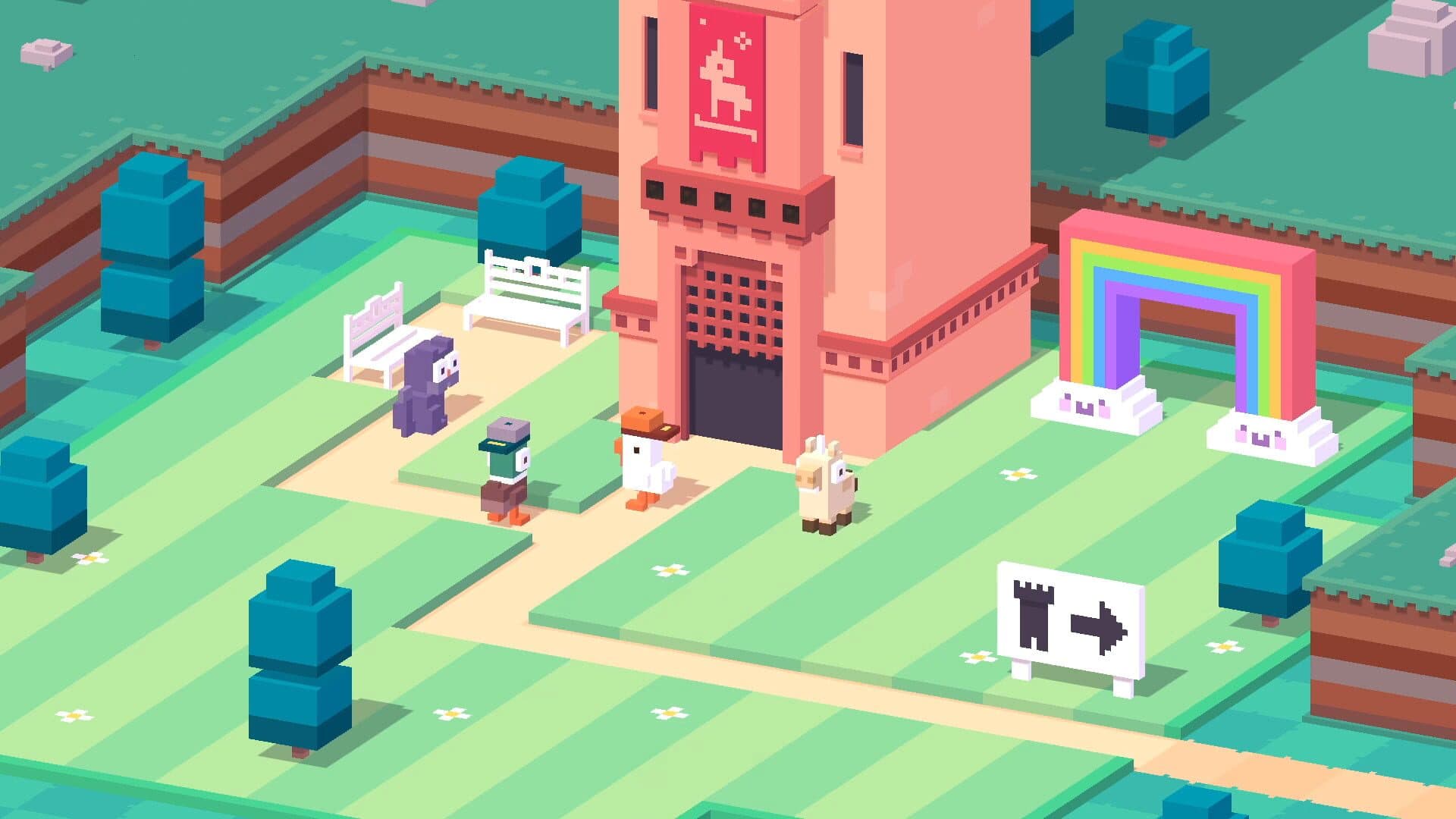 Crossy Road Castle screenshot 4