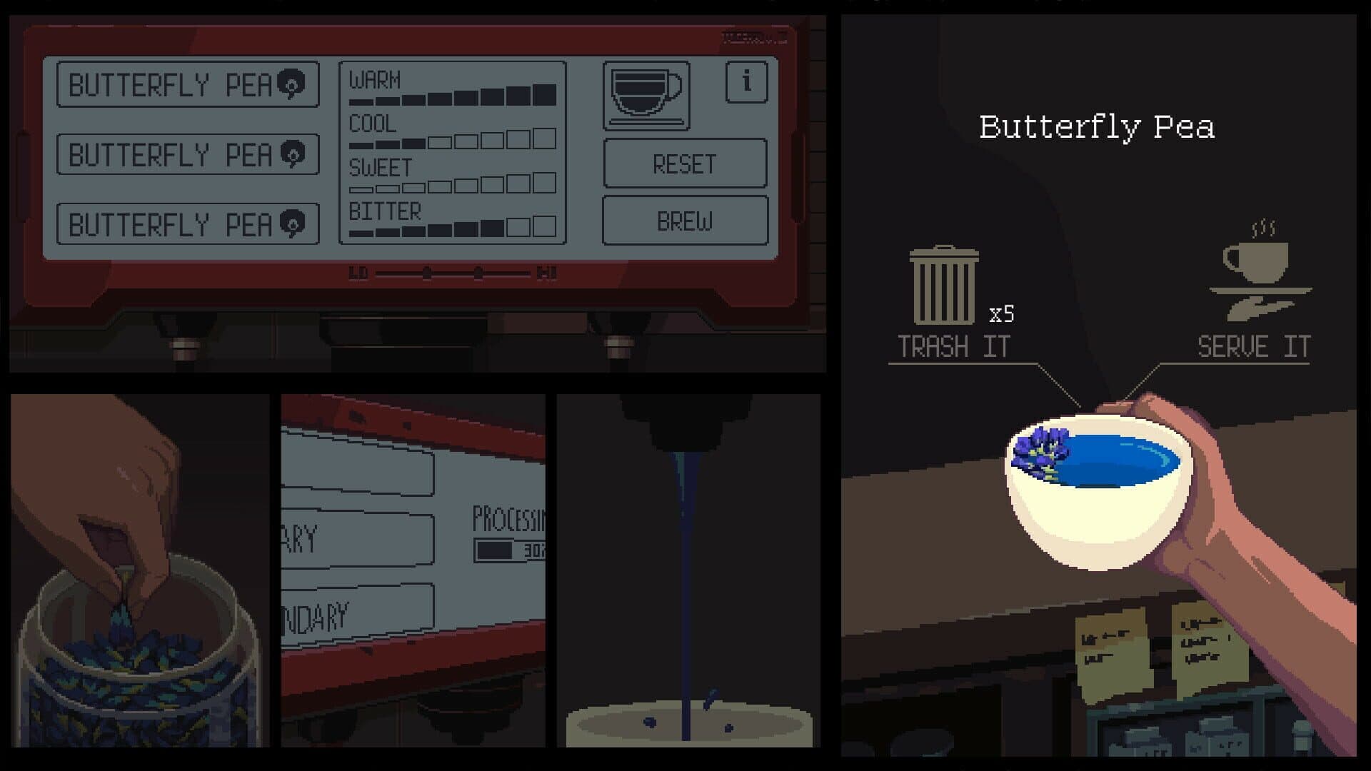 Coffee Talk: Episode 2 - Hibiscus & Butterfly screenshot 1