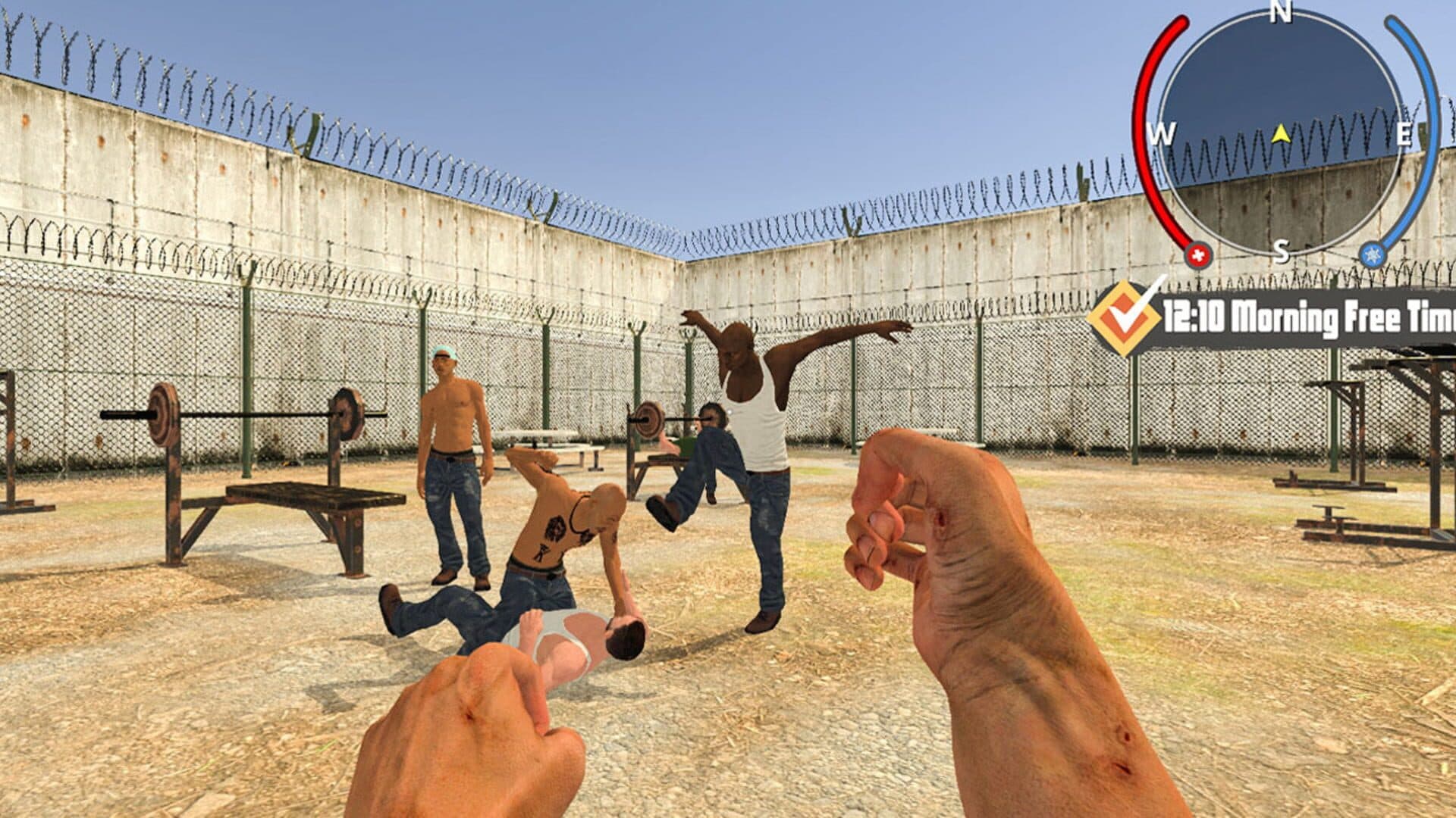 اسکرین‌شات Prison Life Simulator Jail: Gangster Escape Games Scary Architect Battle - 4
