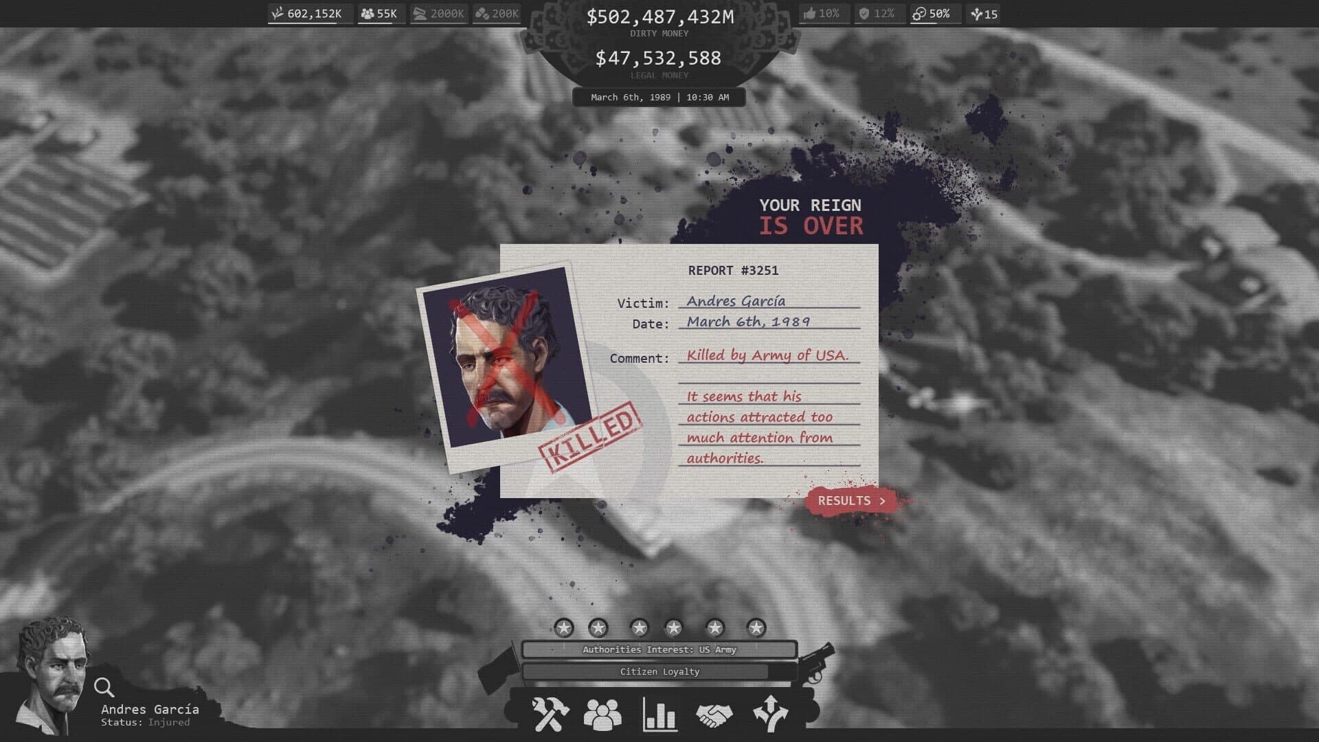 اسکرین‌شات Cartel Tycoon - 1