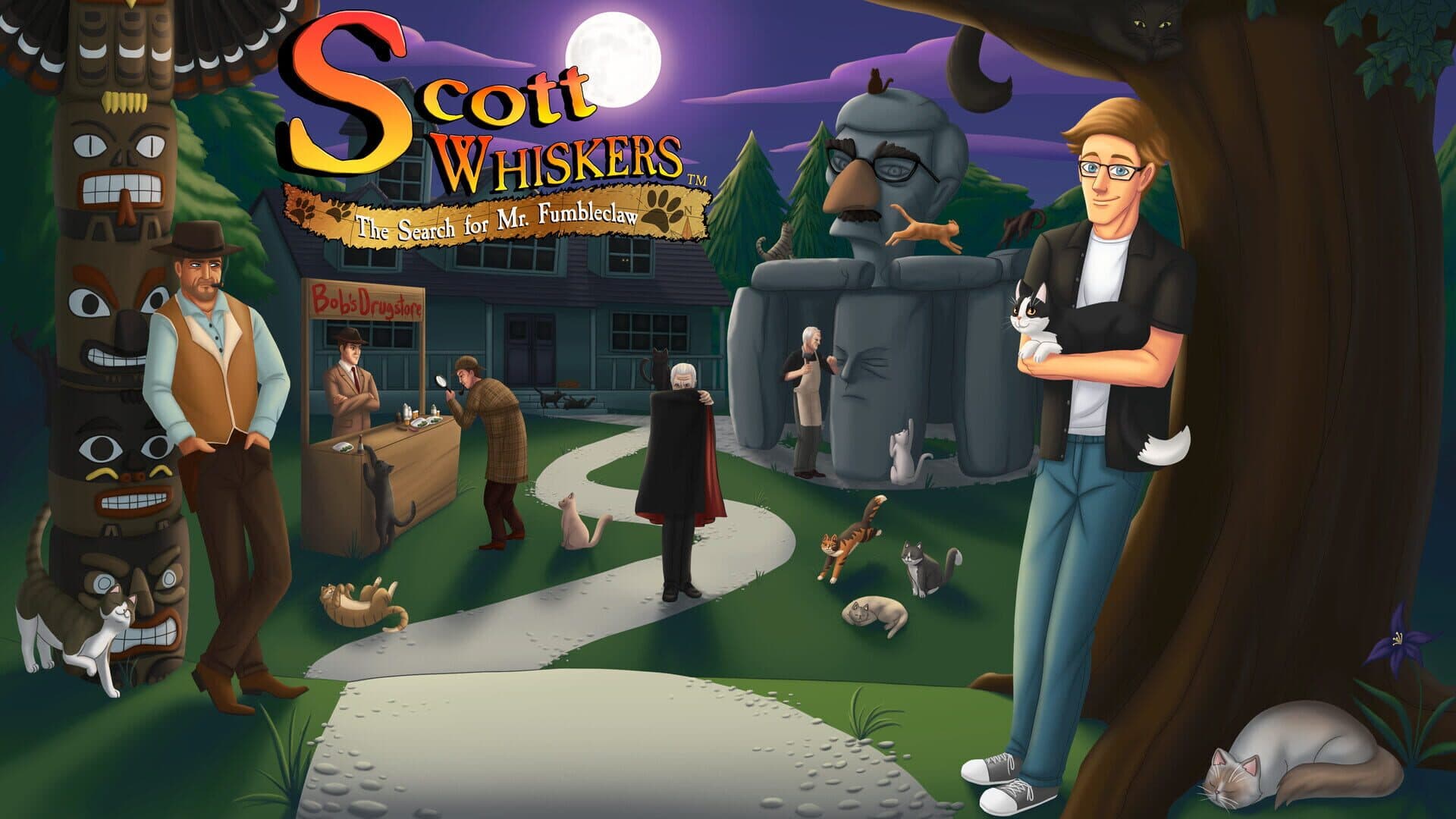 اسکرین‌شات Scott Whiskers in: The Search for Mr. Fumbleclaw - 1