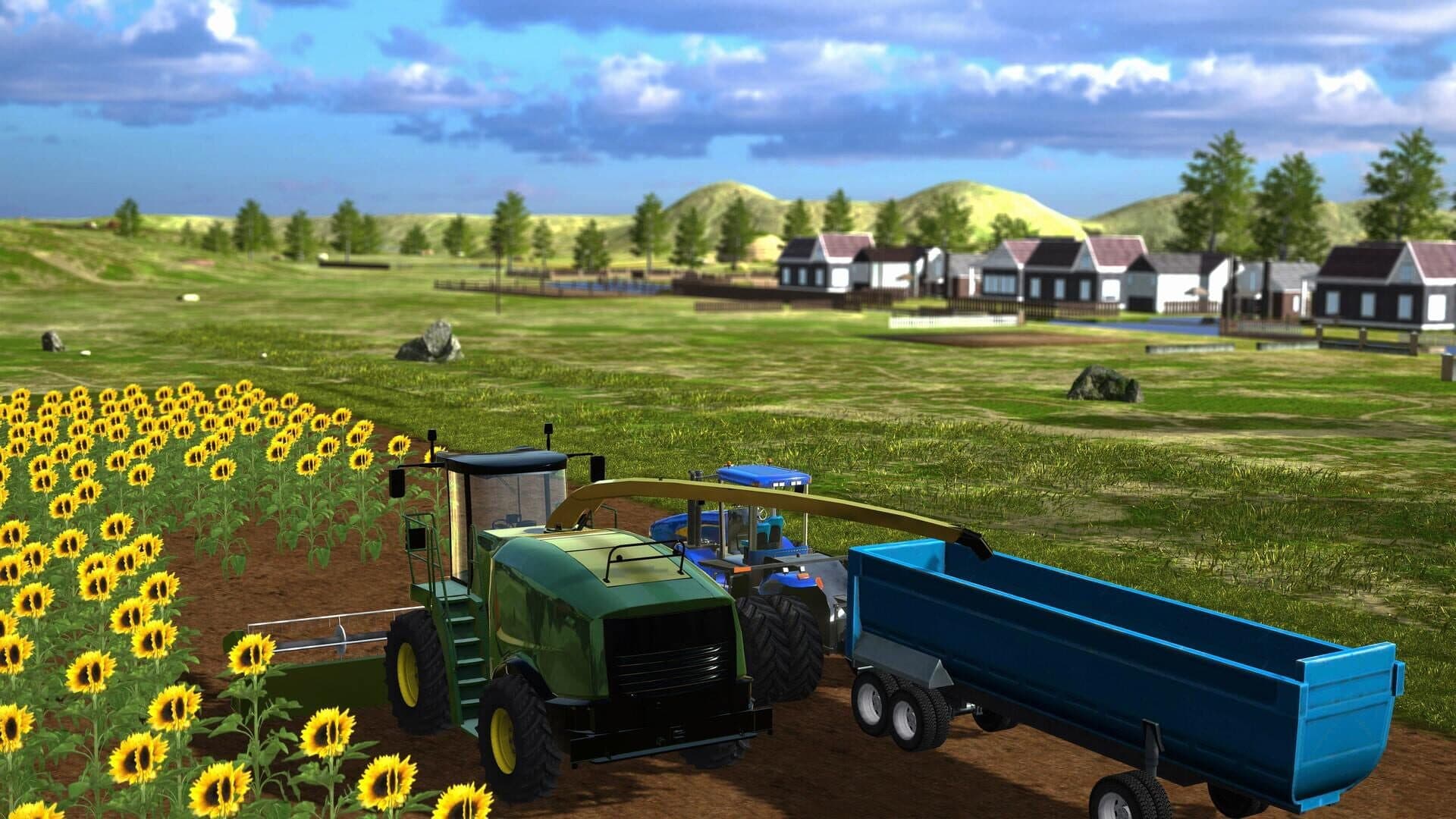 اسکرین‌شات Farming Tractor Simulator 2023: Drive Combine & Trucks - 6
