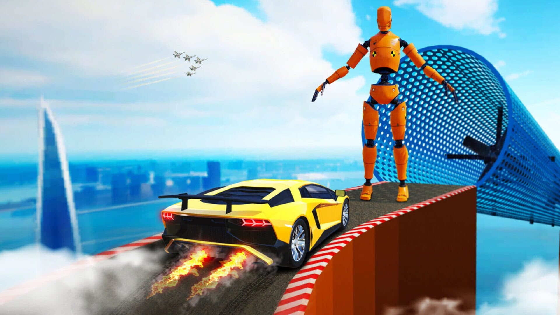 اسکرین‌شات Hyper Cars Ramp Crash - 4