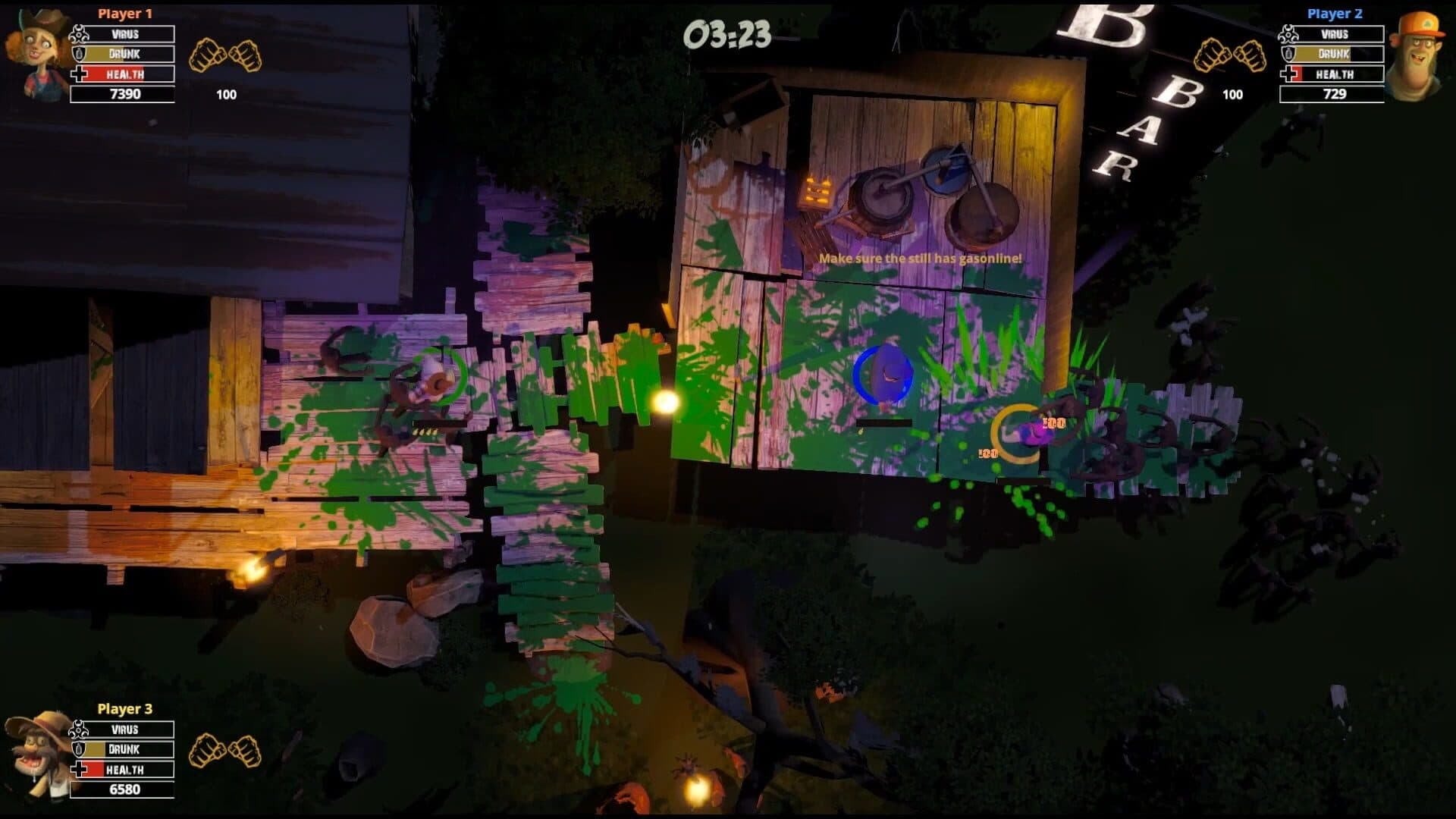 اسکرین‌شات Whiskey & Zombies - 3