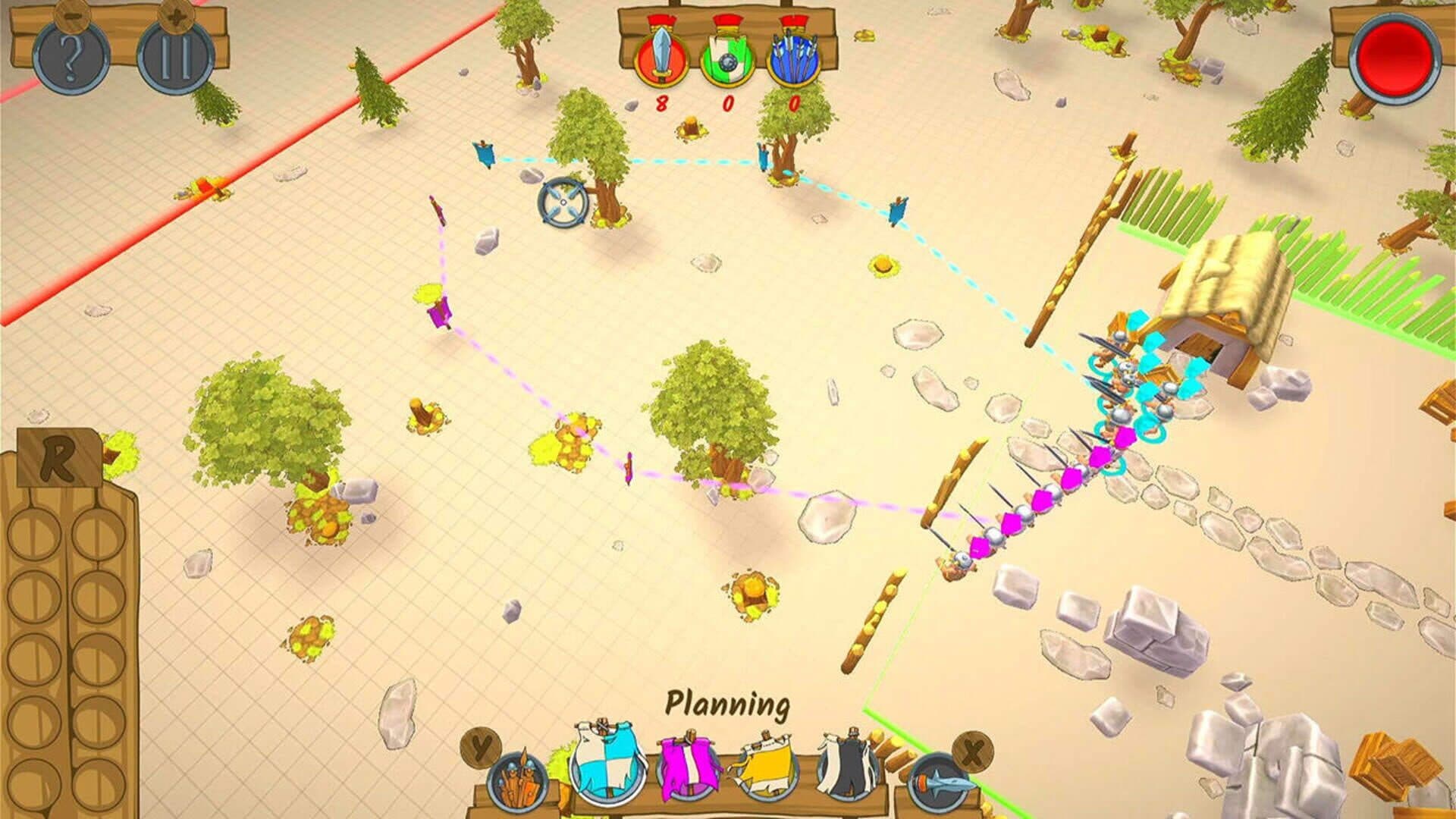Gallic Wars: Battle Simulator screenshot 1