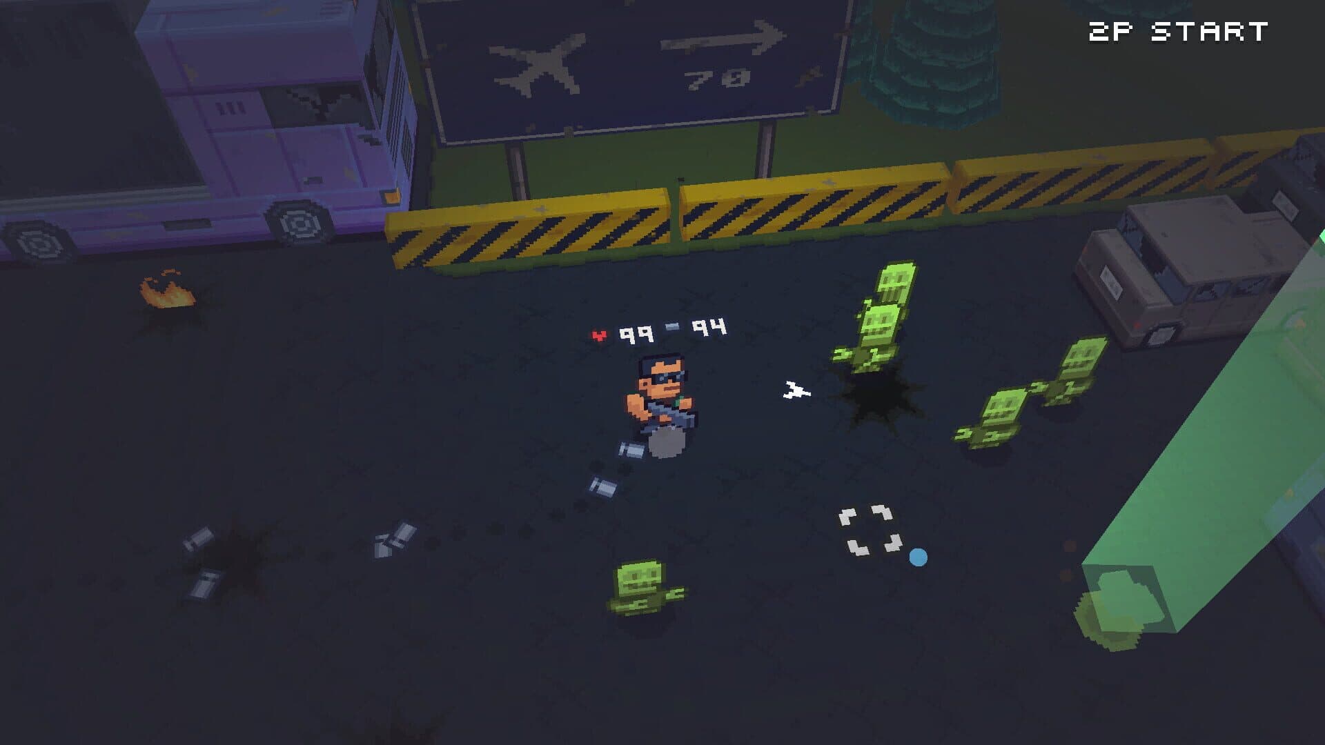 اسکرین‌شات Zombies, Aliens and Guns - 1