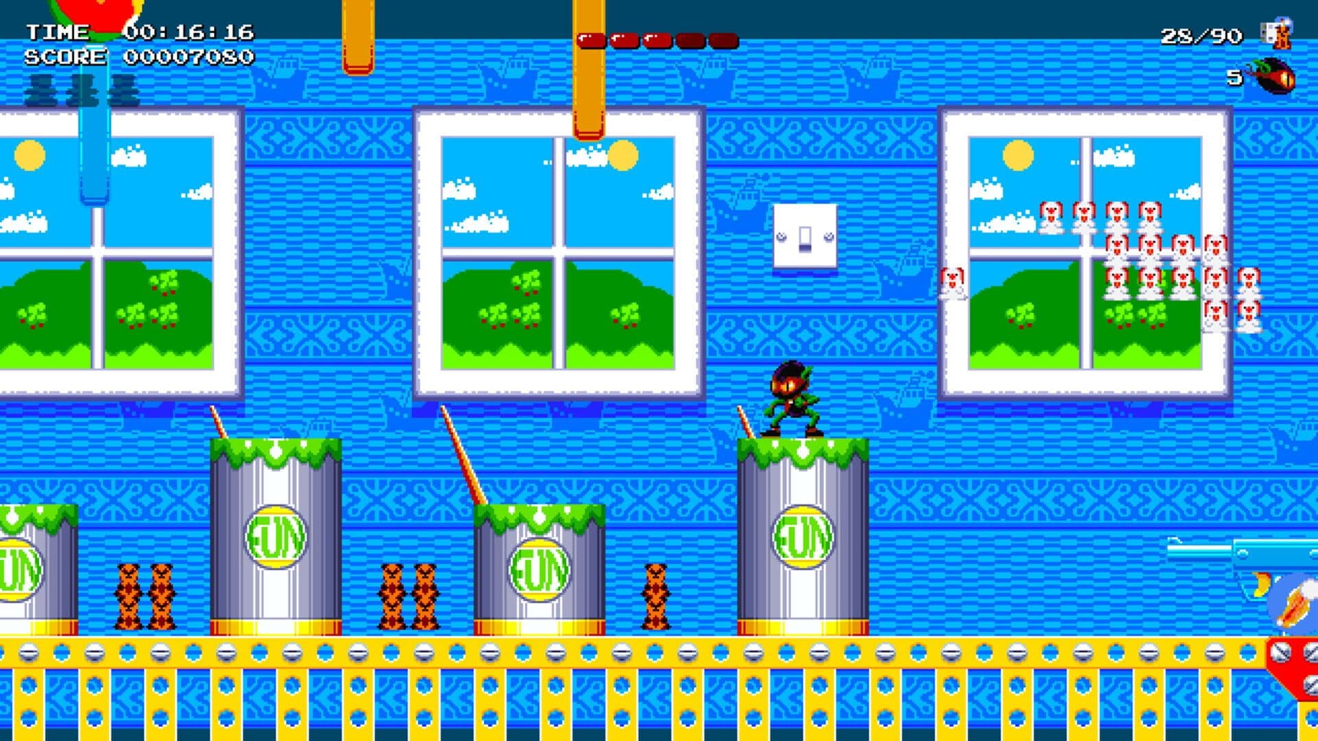 Zool Redimensioned screenshot 1