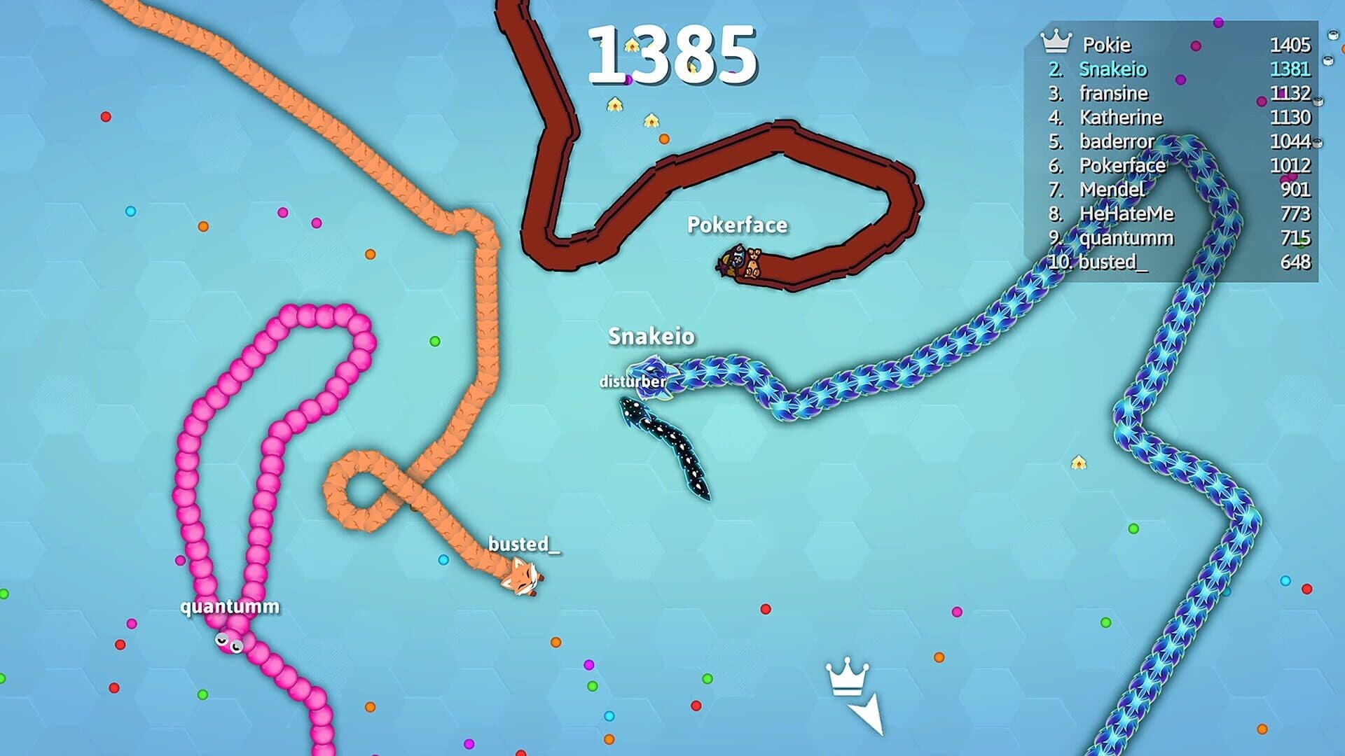 اسکرین‌شات Snake.io - 1