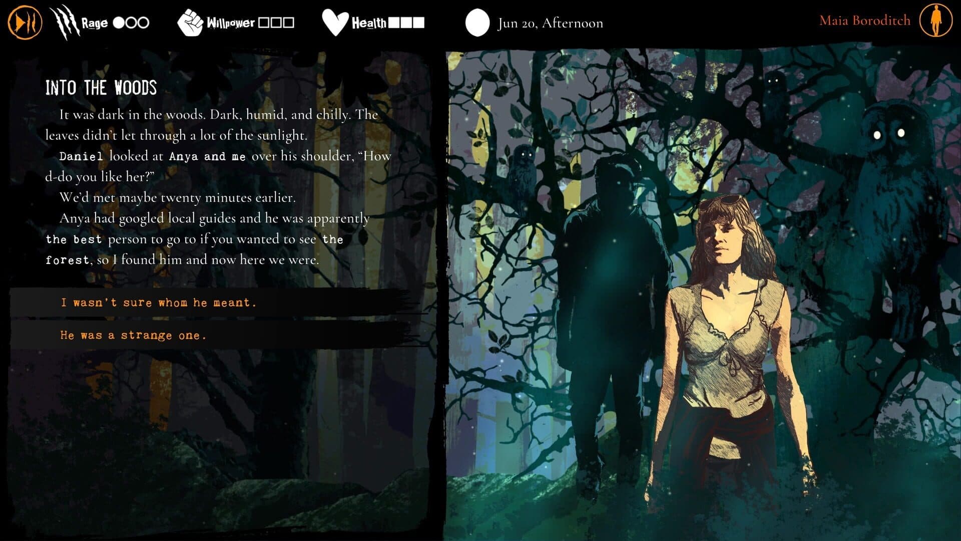 اسکرین‌شات Werewolf: The Apocalypse - Heart of the Forest - 3