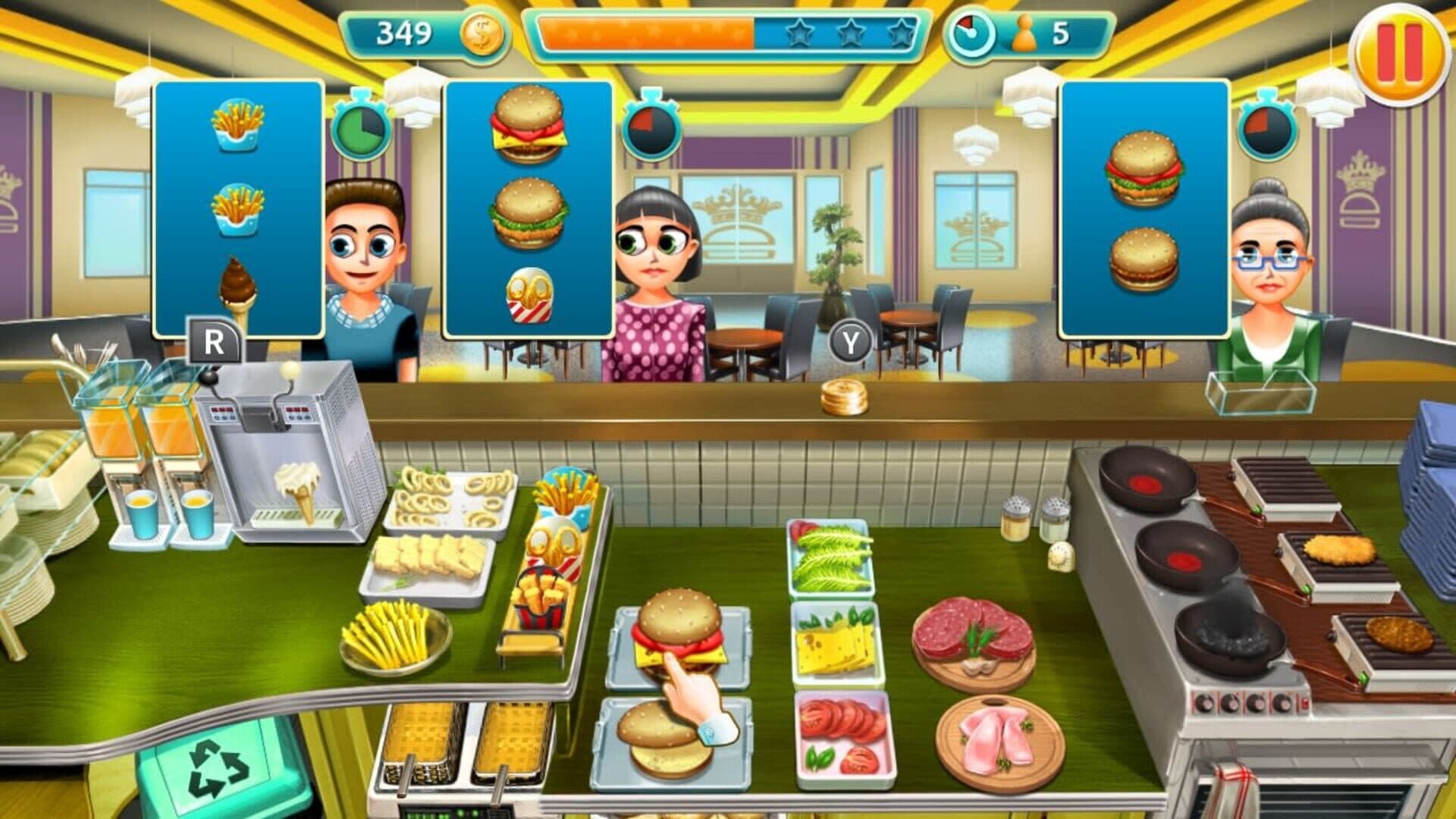 اسکرین‌شات Burger Chef Tycoon - 1