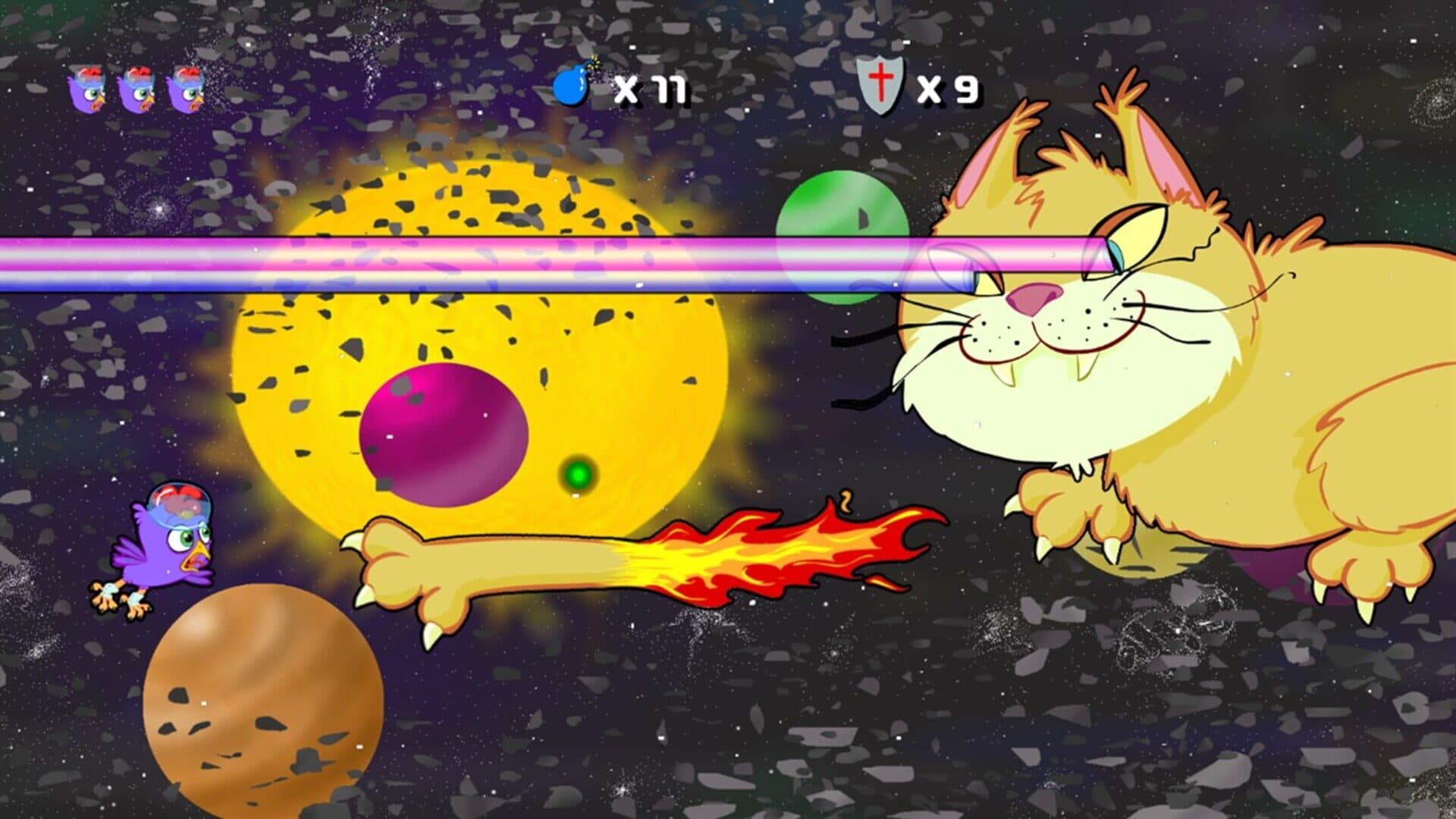 اسکرین‌شات Purple Chicken Spaceman - 1