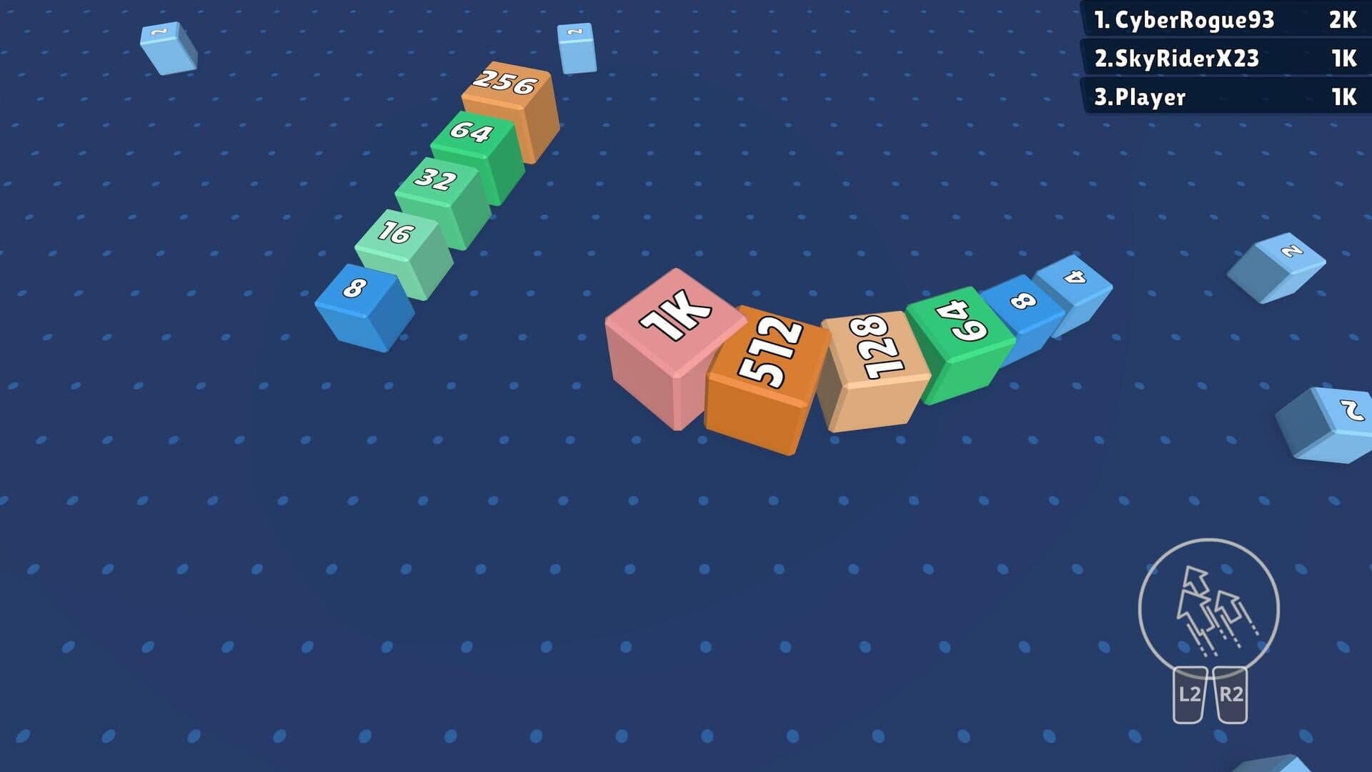 اسکرین‌شات Snake 2048 - 4