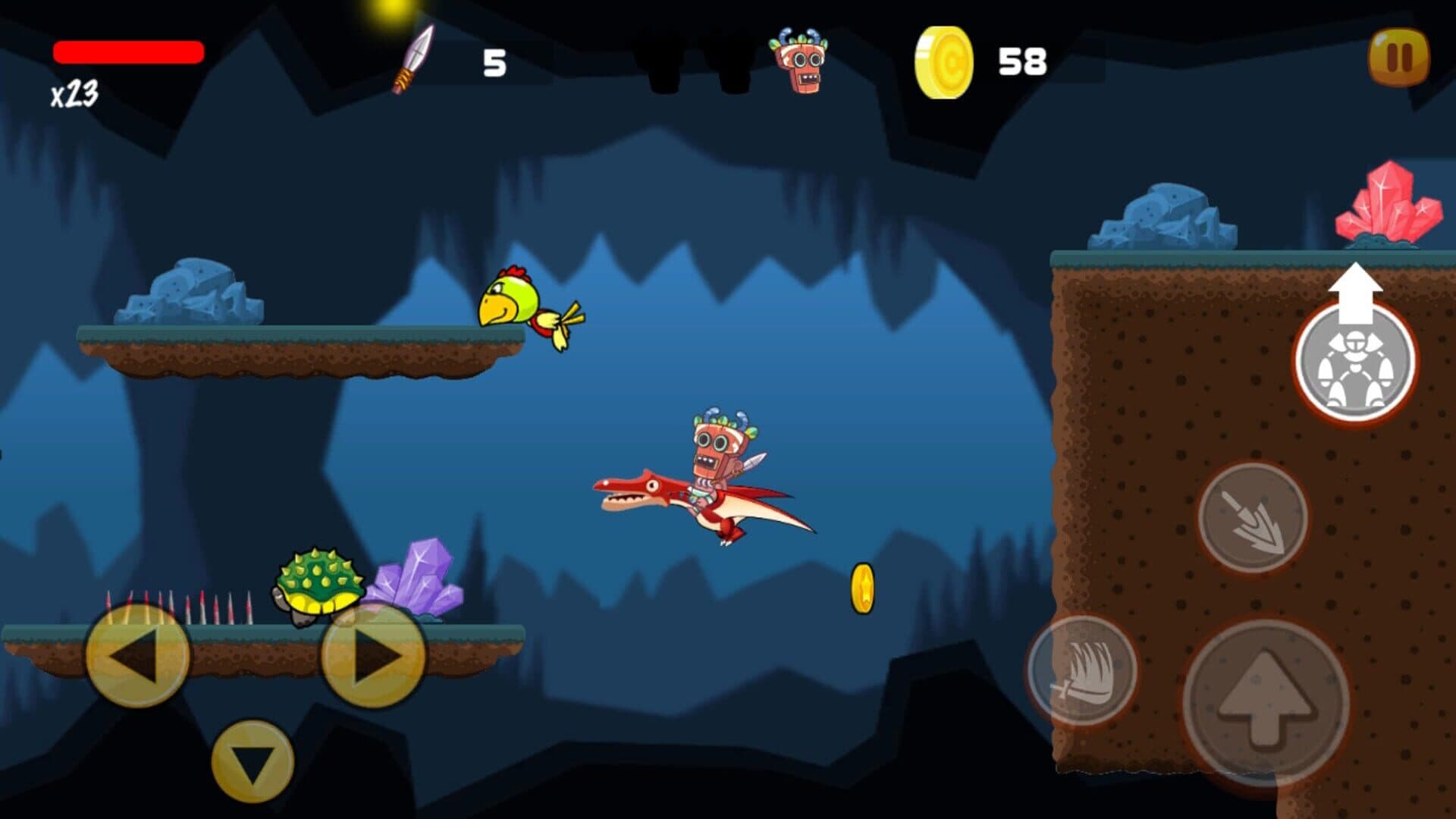 اسکرین‌شات Super Prehistoric World Adventure - 4