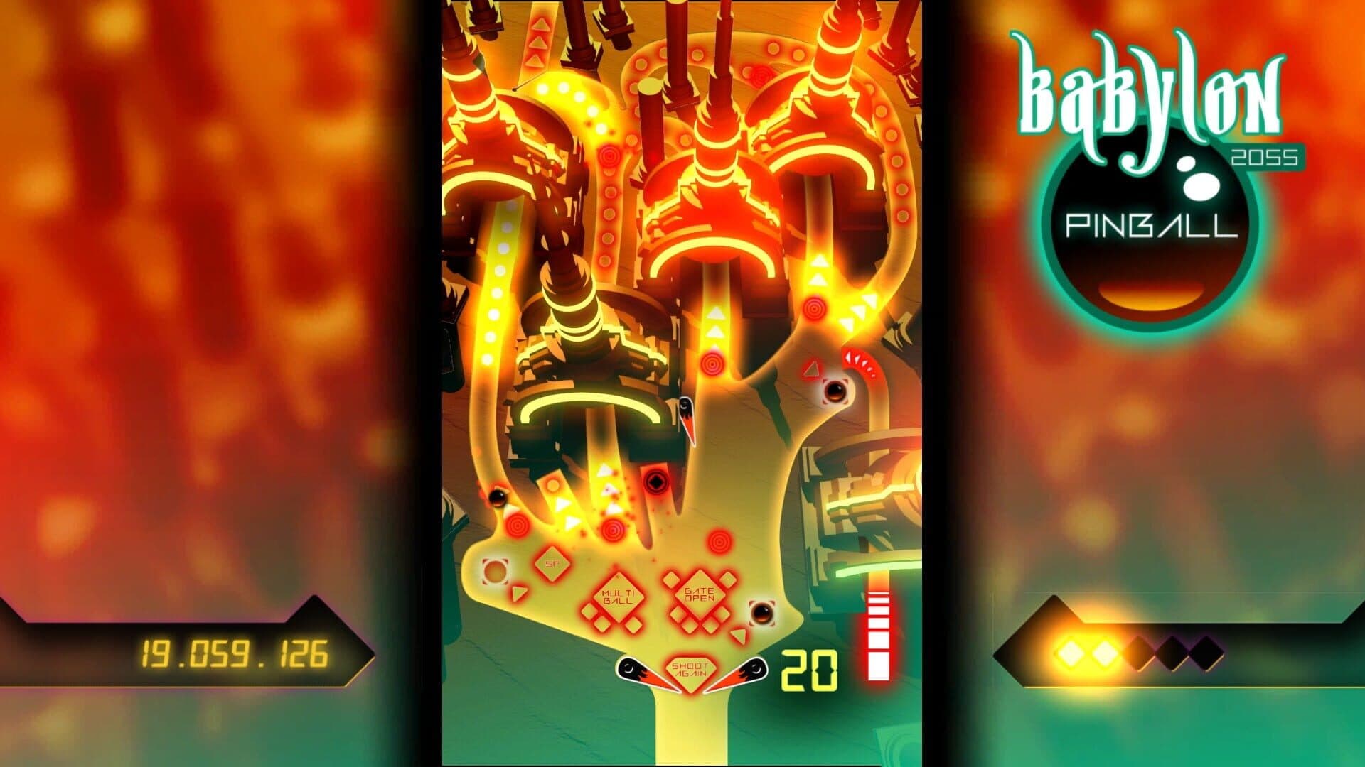 اسکرین‌شات Babylon 2055 Pinball - 2