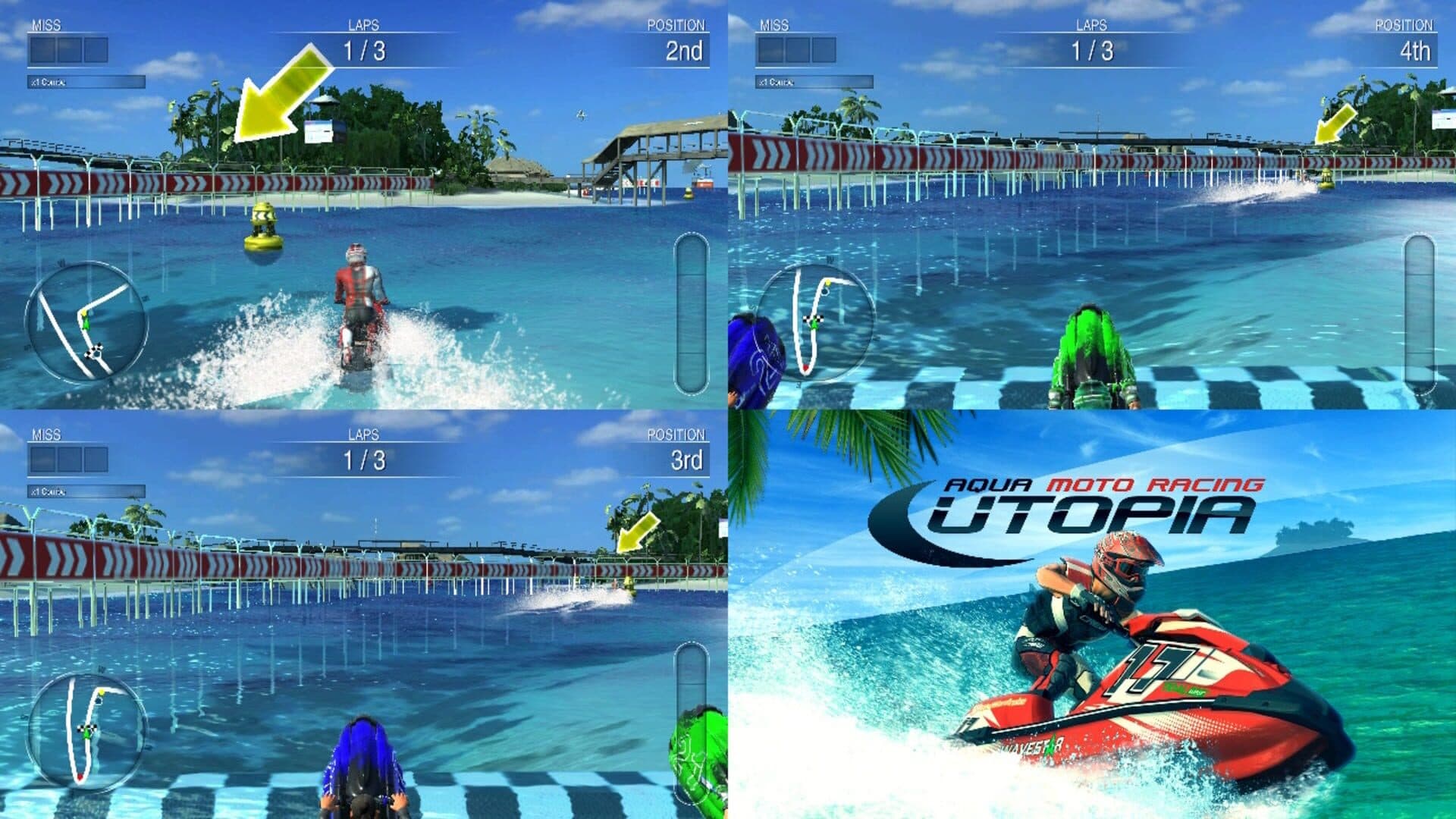 Aqua Moto Racing Utopia screenshot 0