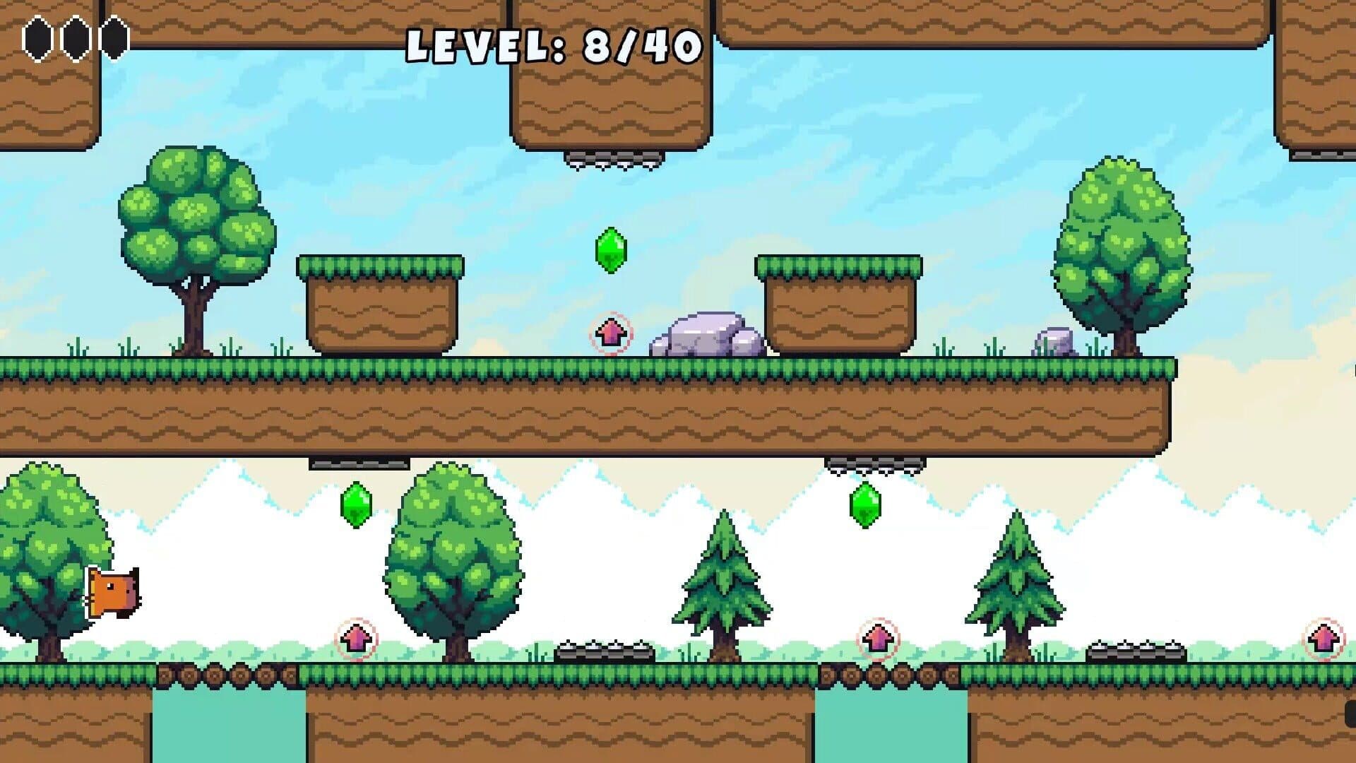Meow and the Diamond Jump screenshot 0
