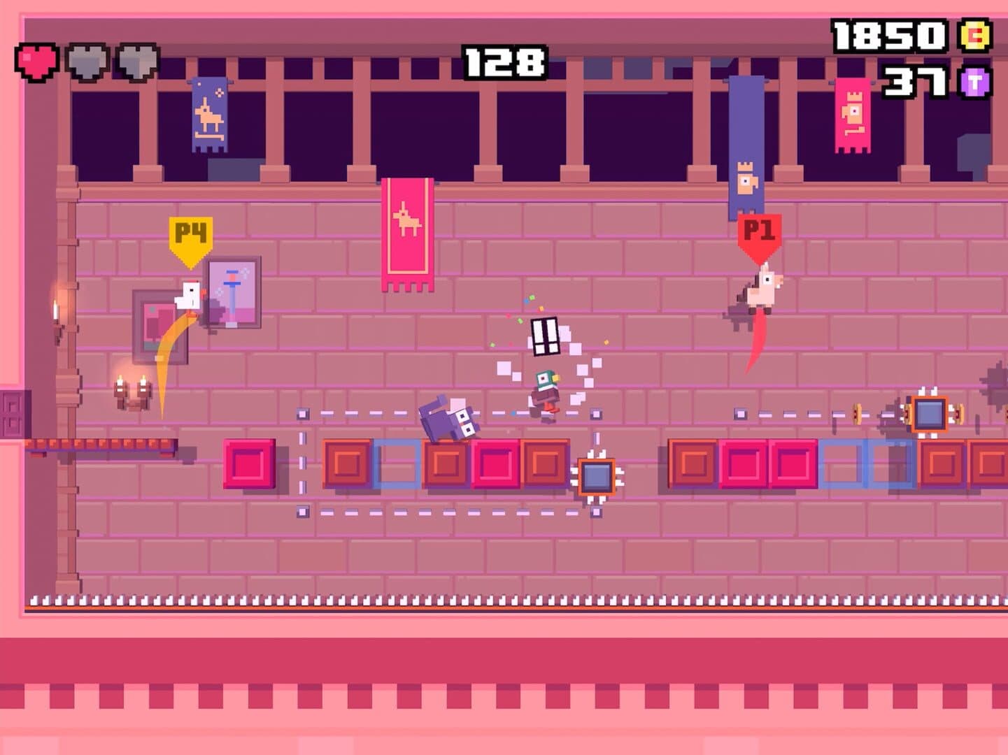 Crossy Road Castle screenshot 2