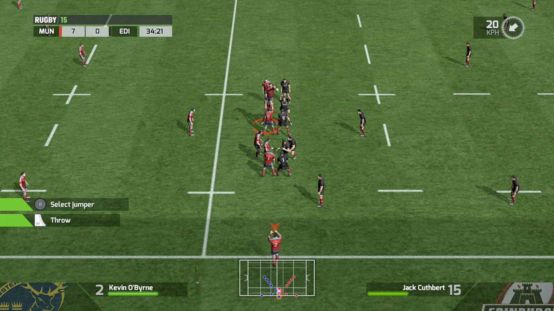 Rugby 15 screenshot 3