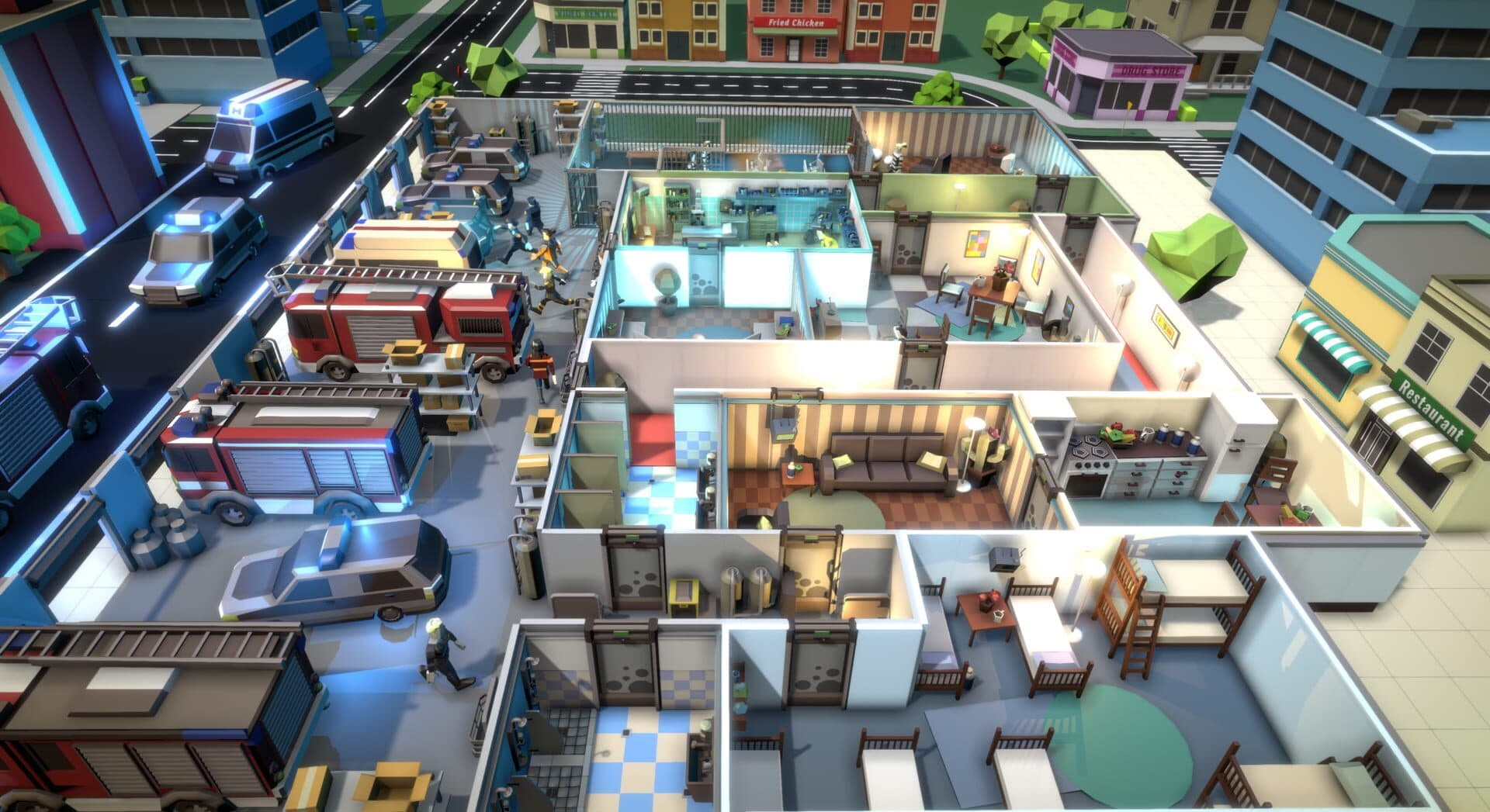 Rescue HQ: The Tycoon screenshot 3