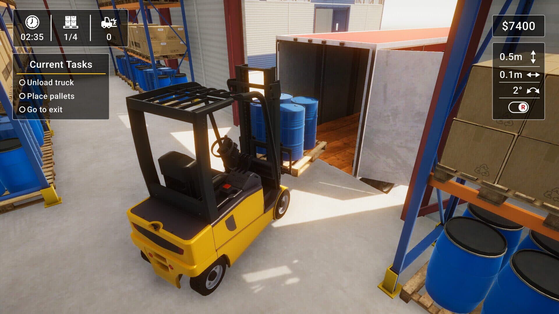 Forklift Simulator 2023 screenshot 9