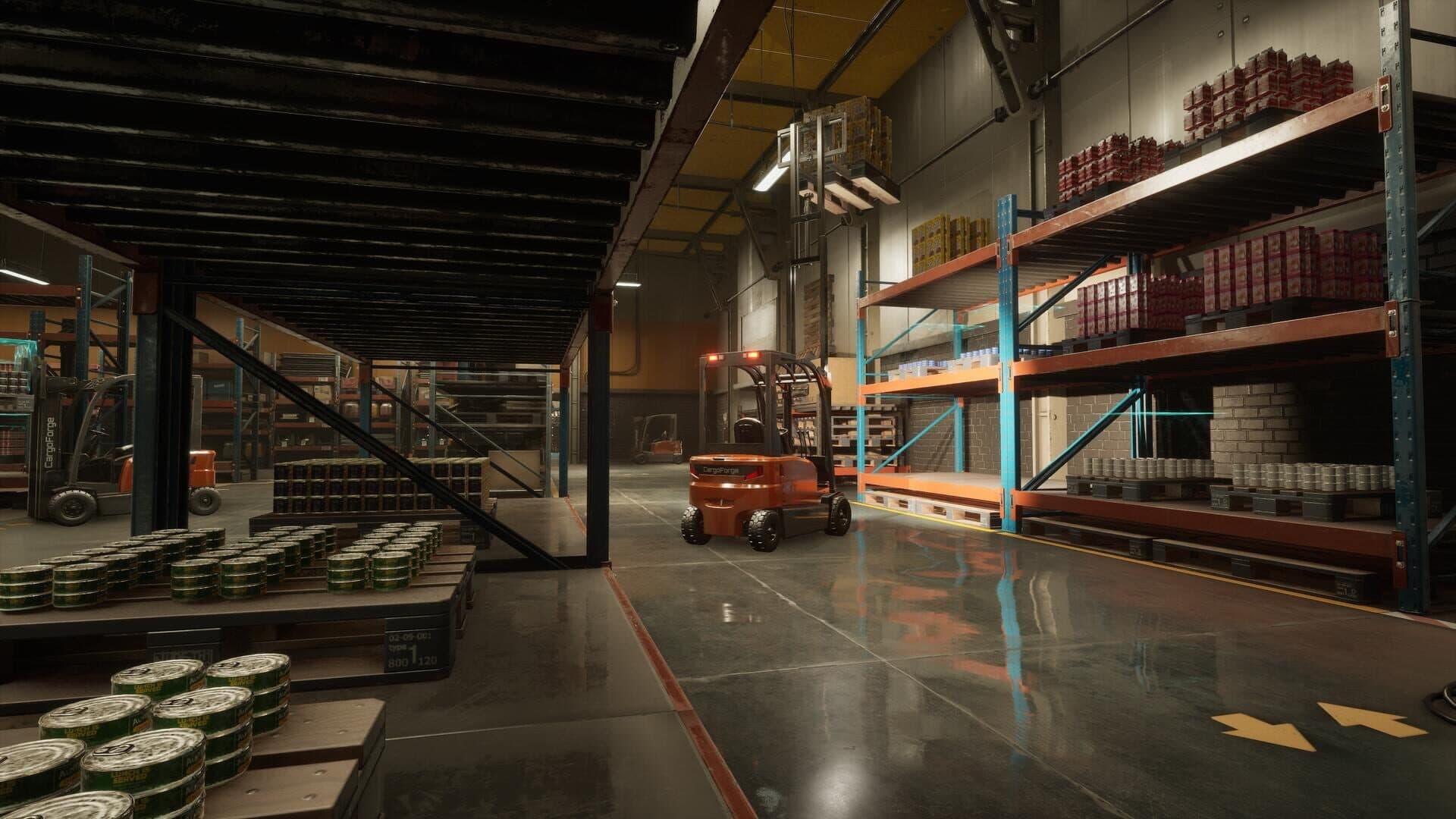 اسکرین‌شات Forklift 2025 Simulator - 7