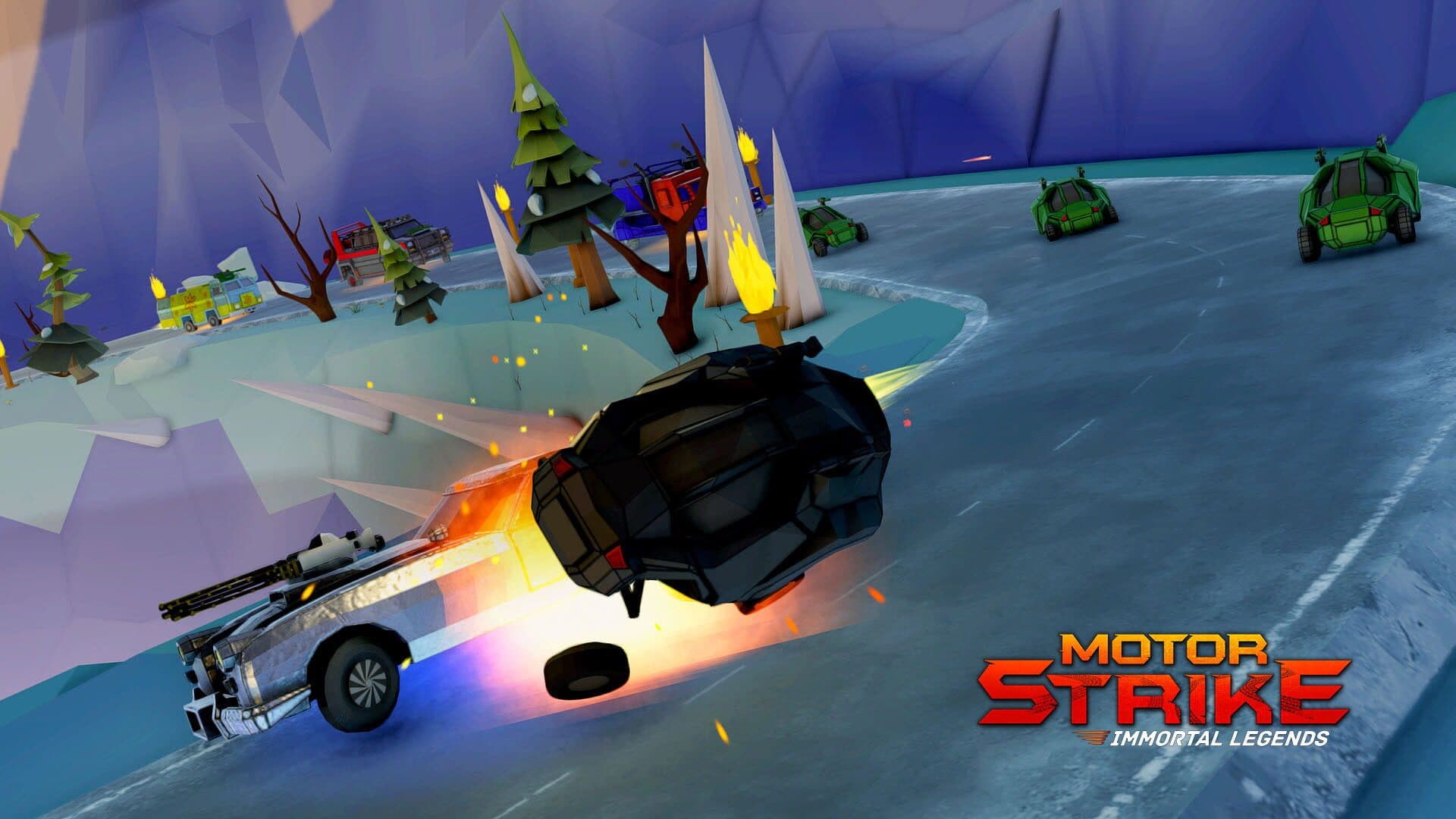 اسکرین‌شات Motor Strike: Immortal Legends - 2