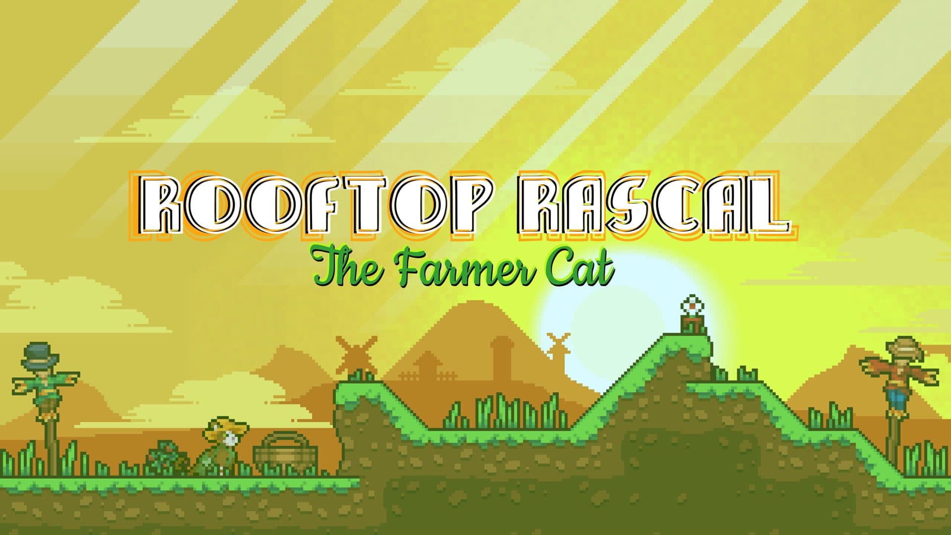 Rooftop Rascal: The Farmer Cat
