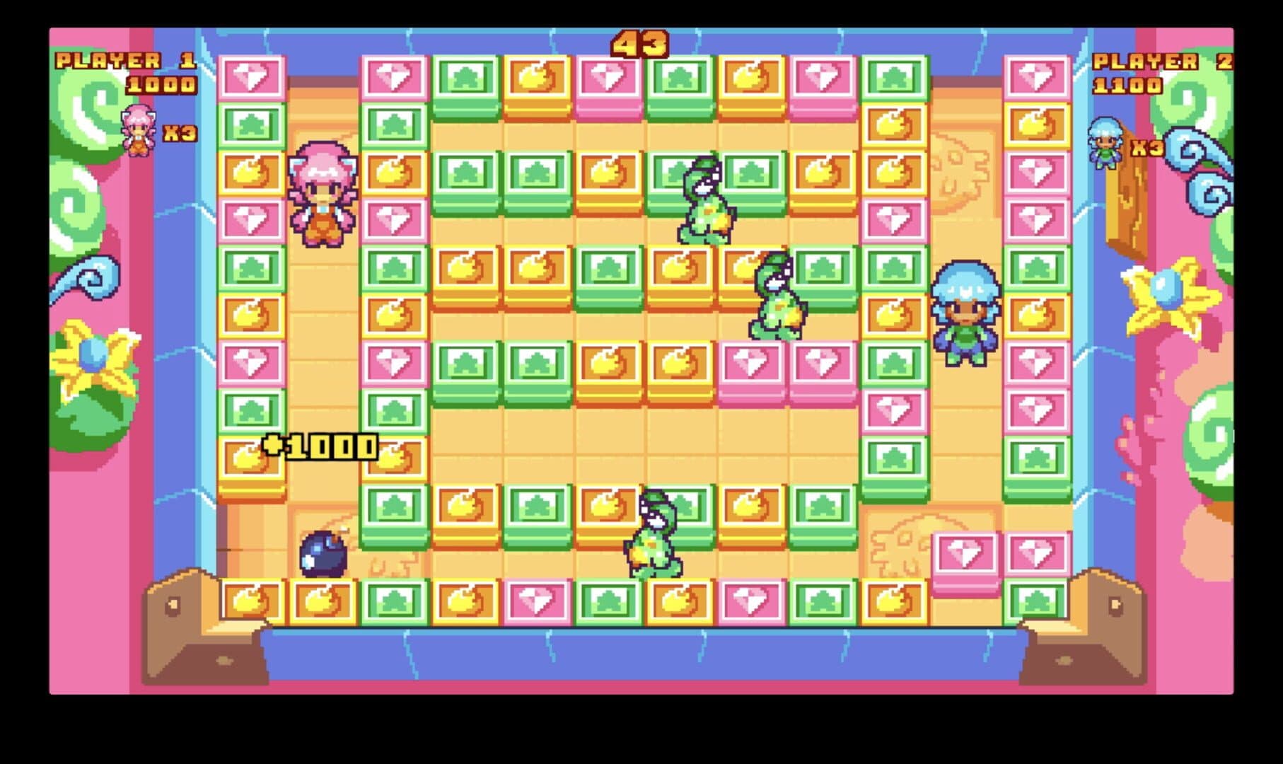 اسکرین‌شات Pushy & Pully in Blockland - 4